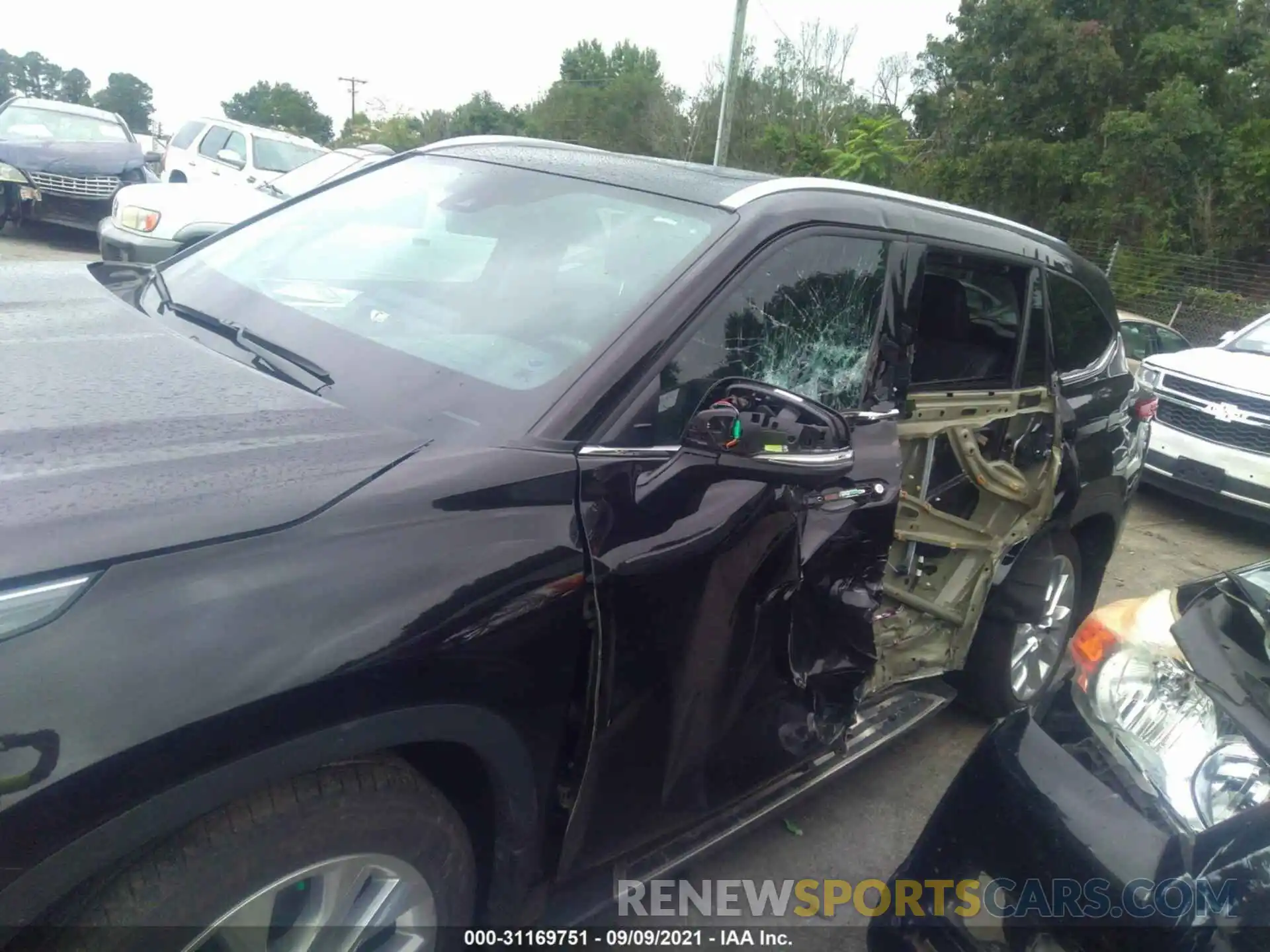 6 Photograph of a damaged car 5TDDZRBH6LS029552 TOYOTA HIGHLANDER 2020