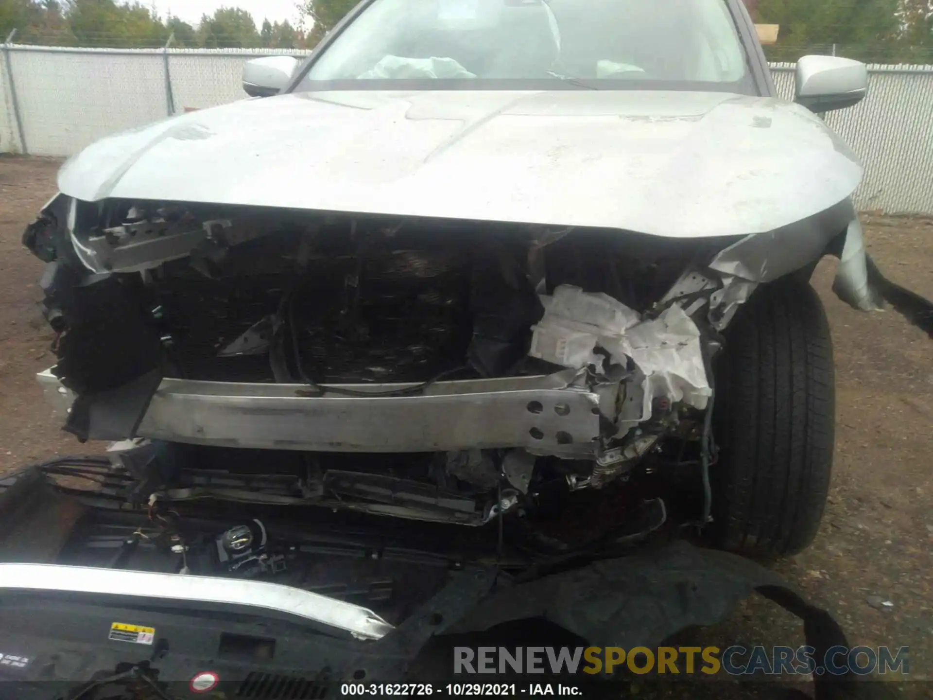 6 Photograph of a damaged car 5TDDZRBH7LS003977 TOYOTA HIGHLANDER 2020