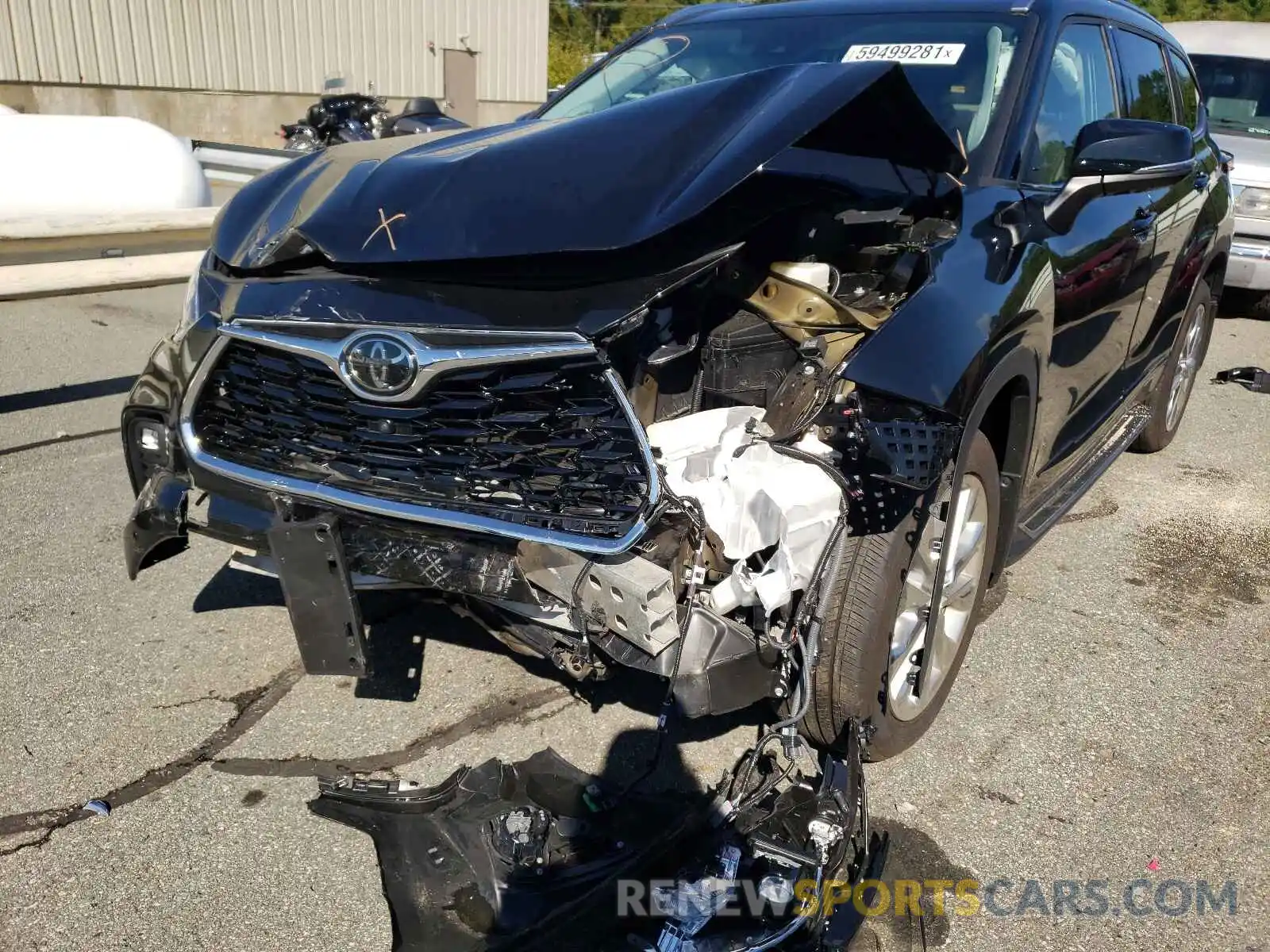 9 Photograph of a damaged car 5TDDZRBHXLS002984 TOYOTA HIGHLANDER 2020