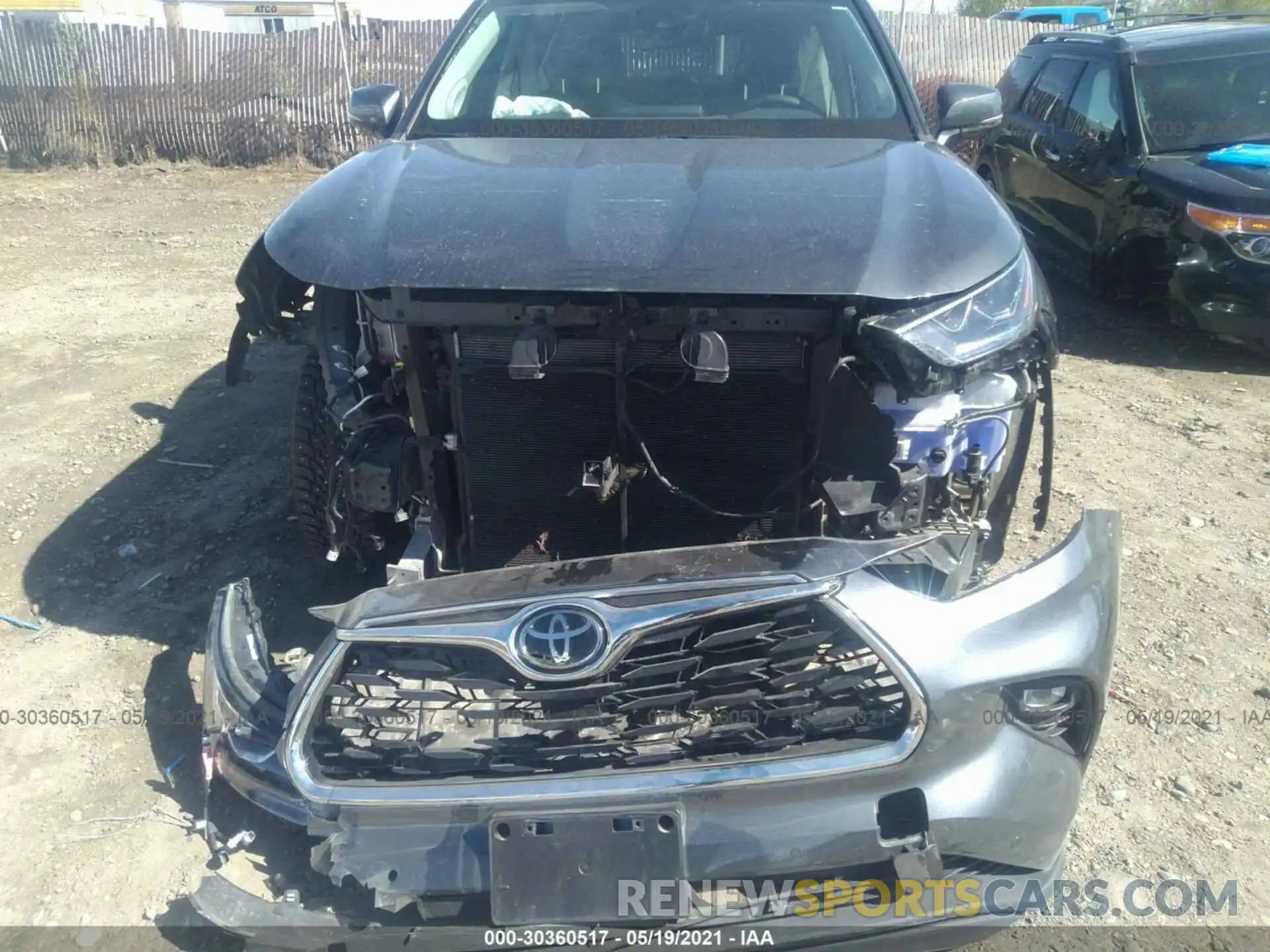 6 Фотография поврежденного автомобиля 5TDDZRBHXLS010325 TOYOTA HIGHLANDER 2020