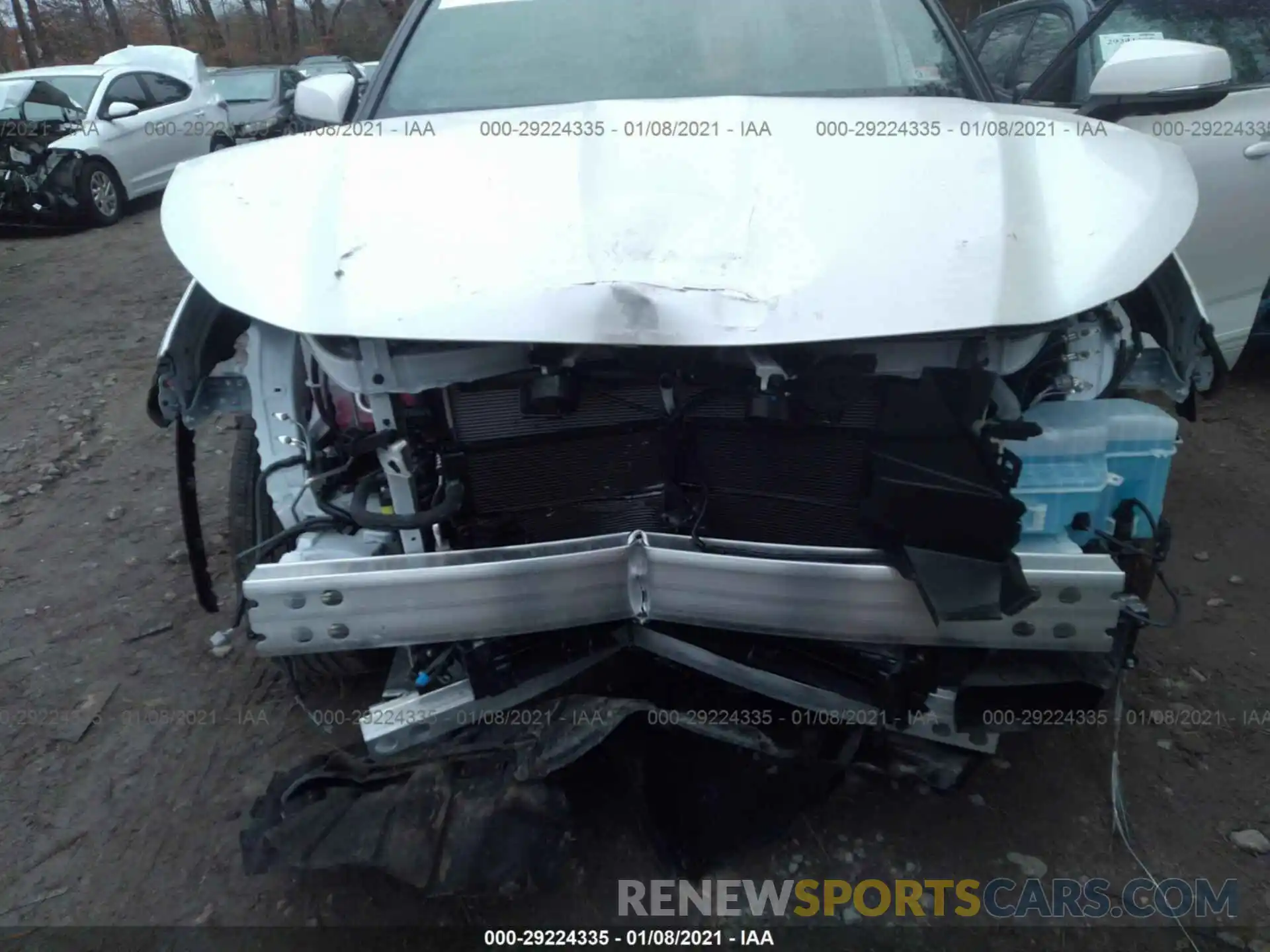 6 Фотография поврежденного автомобиля 5TDEBRCH0LS005089 TOYOTA HIGHLANDER 2020