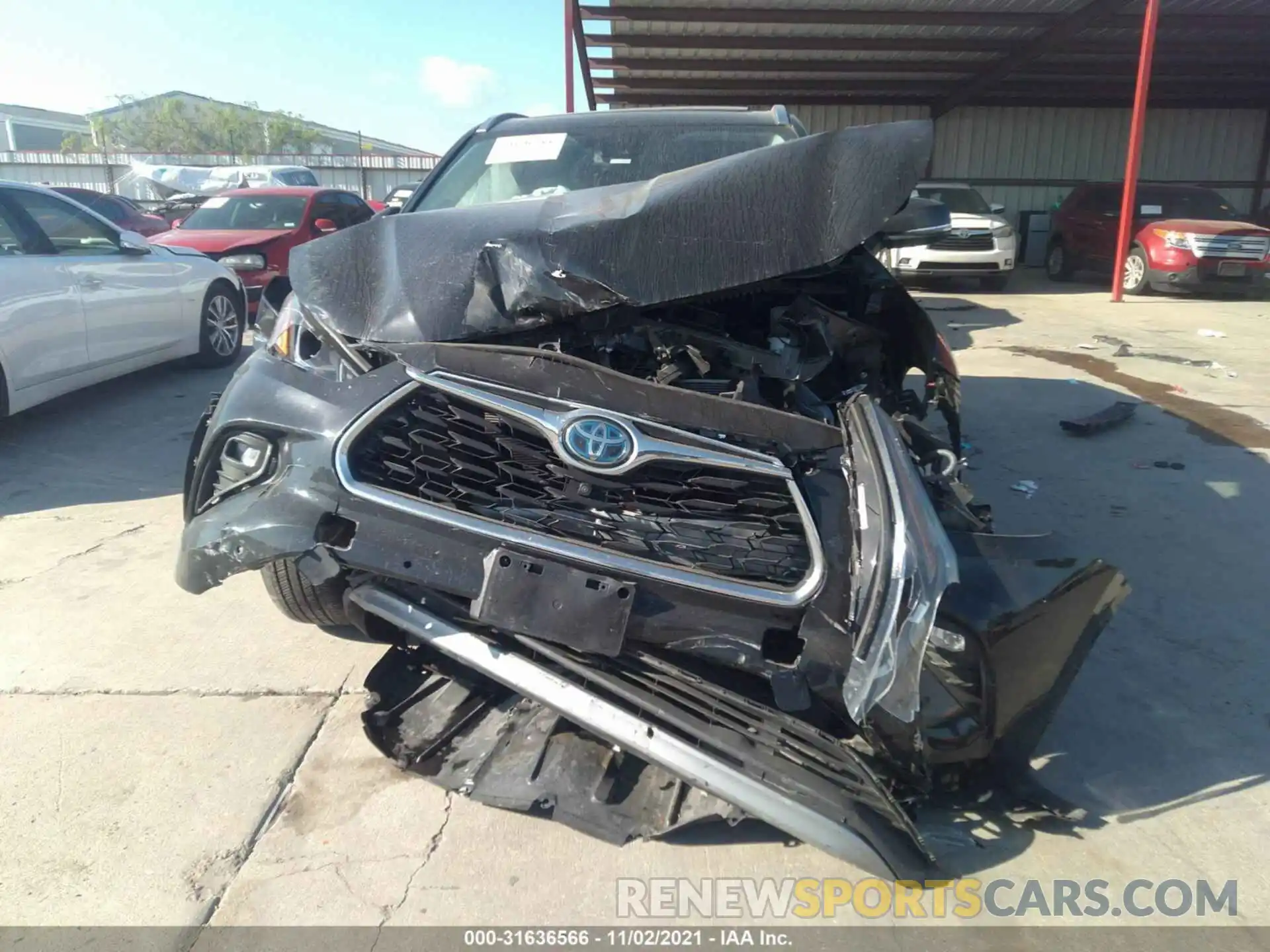 6 Photograph of a damaged car 5TDEBRCH1LS014514 TOYOTA HIGHLANDER 2020