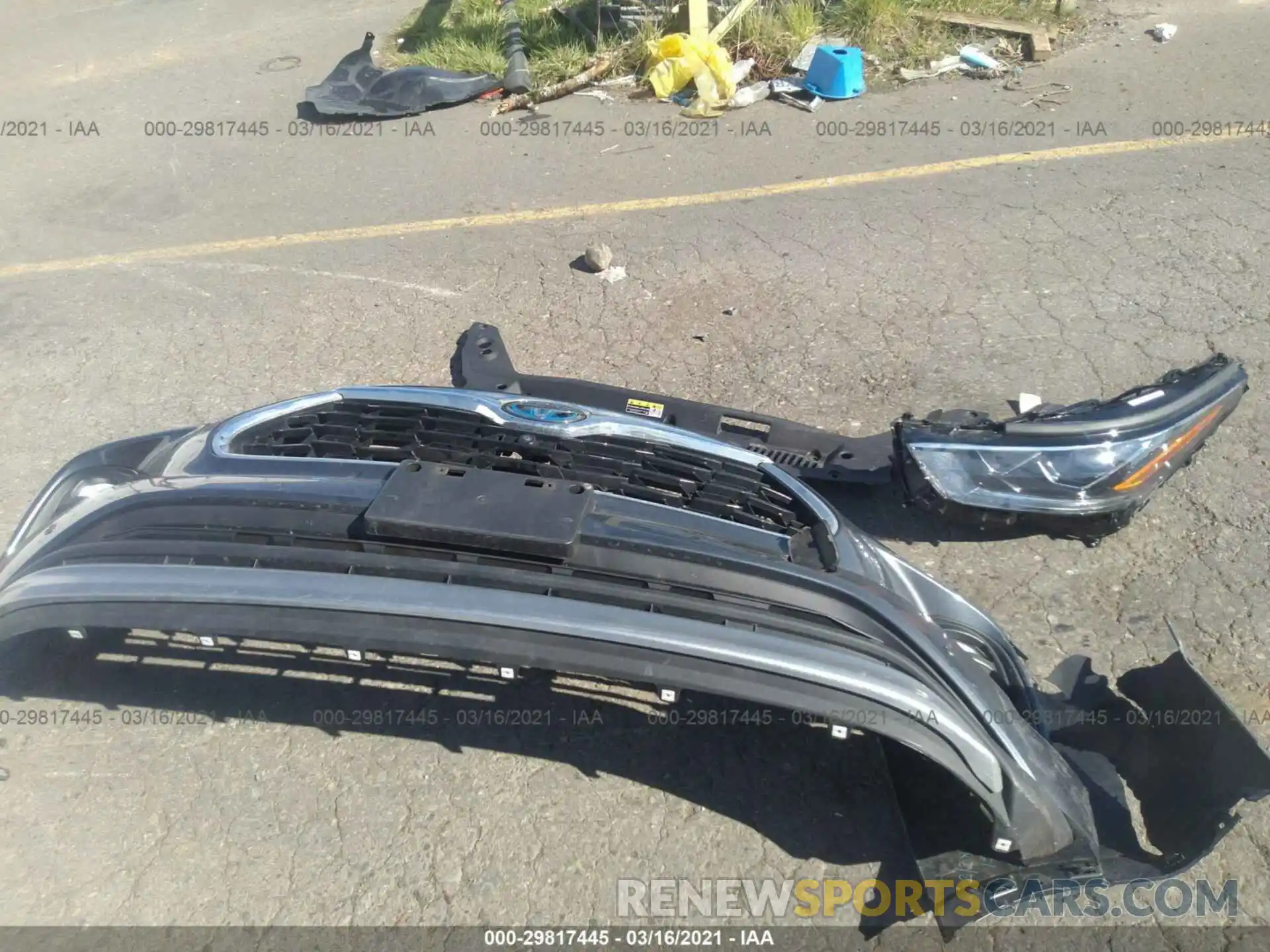 12 Photograph of a damaged car 5TDEBRCH2LS002405 TOYOTA HIGHLANDER 2020