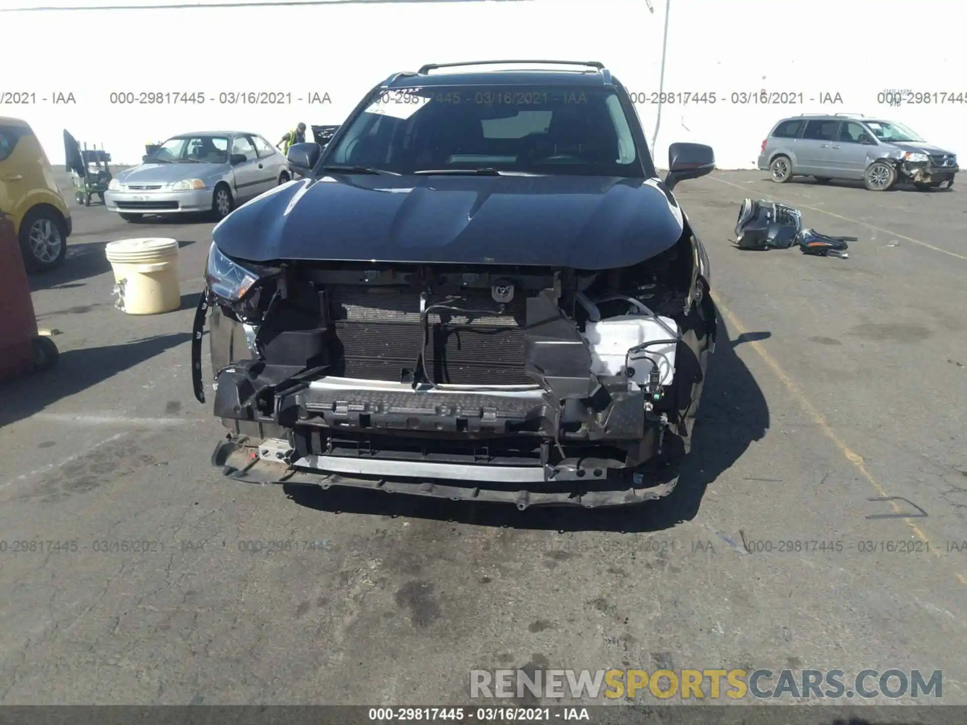 6 Photograph of a damaged car 5TDEBRCH2LS002405 TOYOTA HIGHLANDER 2020