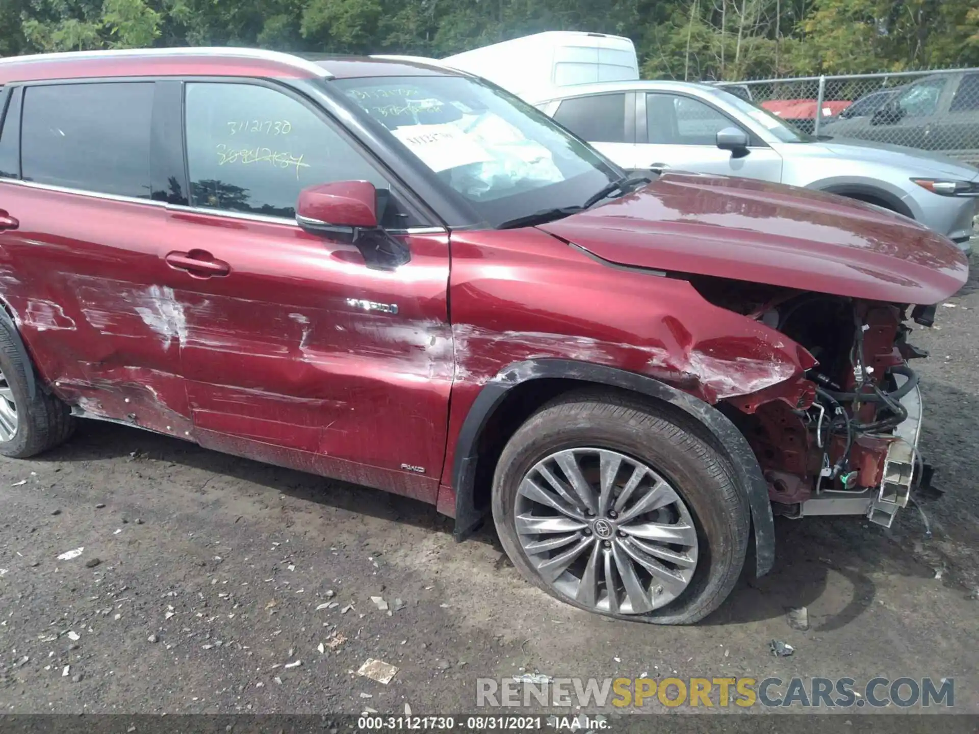 6 Photograph of a damaged car 5TDEBRCH3LS005555 TOYOTA HIGHLANDER 2020