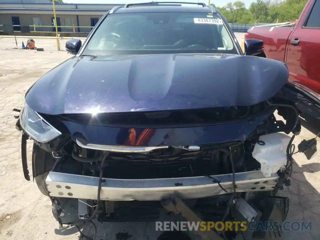 9 Photograph of a damaged car 5TDEBRCH3LS014594 TOYOTA HIGHLANDER 2020