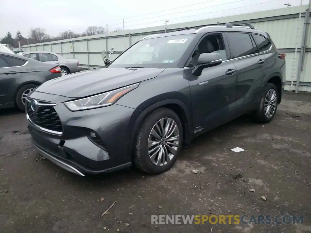 2 Photograph of a damaged car 5TDEBRCH7LS007311 TOYOTA HIGHLANDER 2020