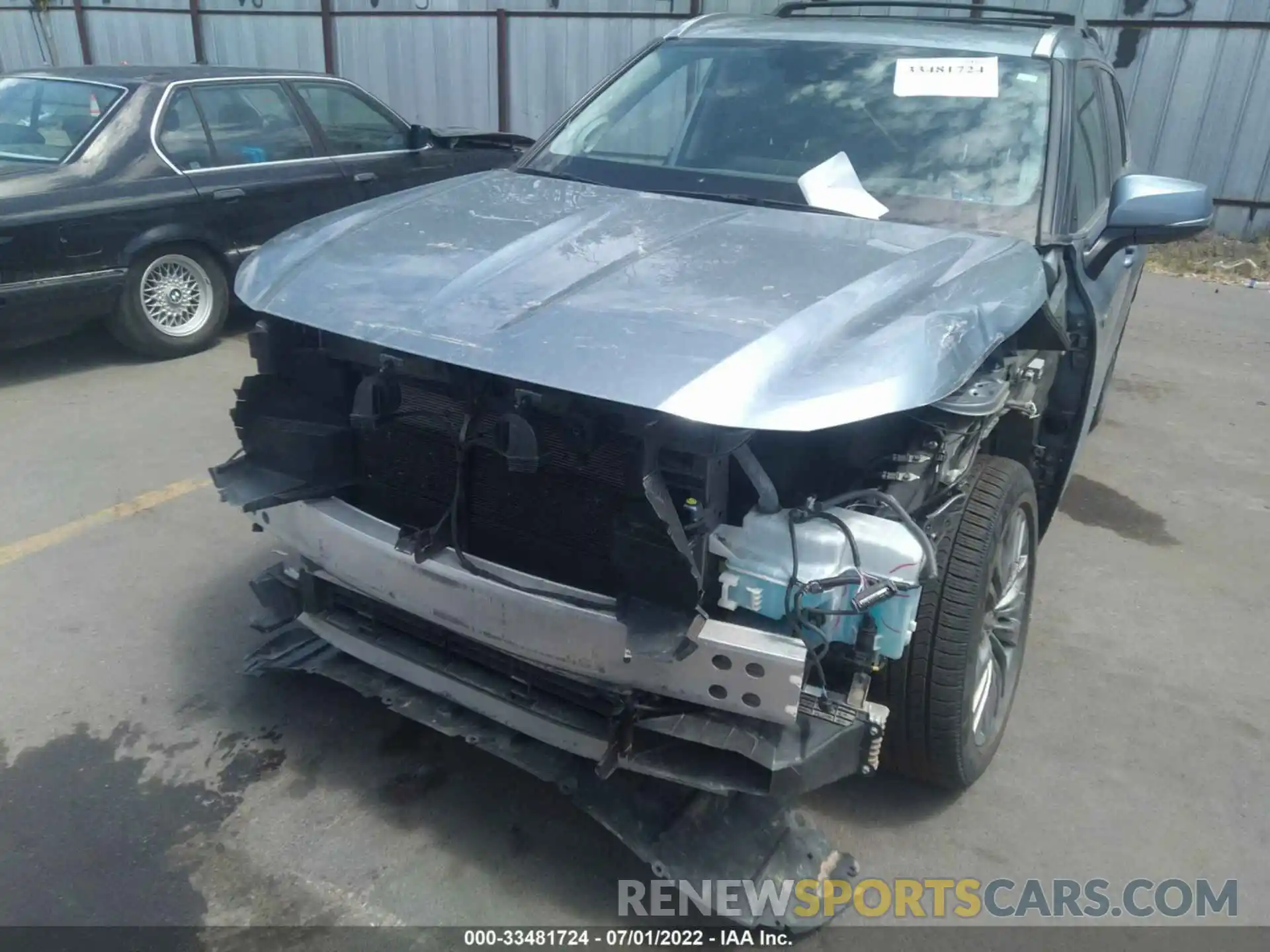 6 Photograph of a damaged car 5TDEBRCH7LS011214 TOYOTA HIGHLANDER 2020