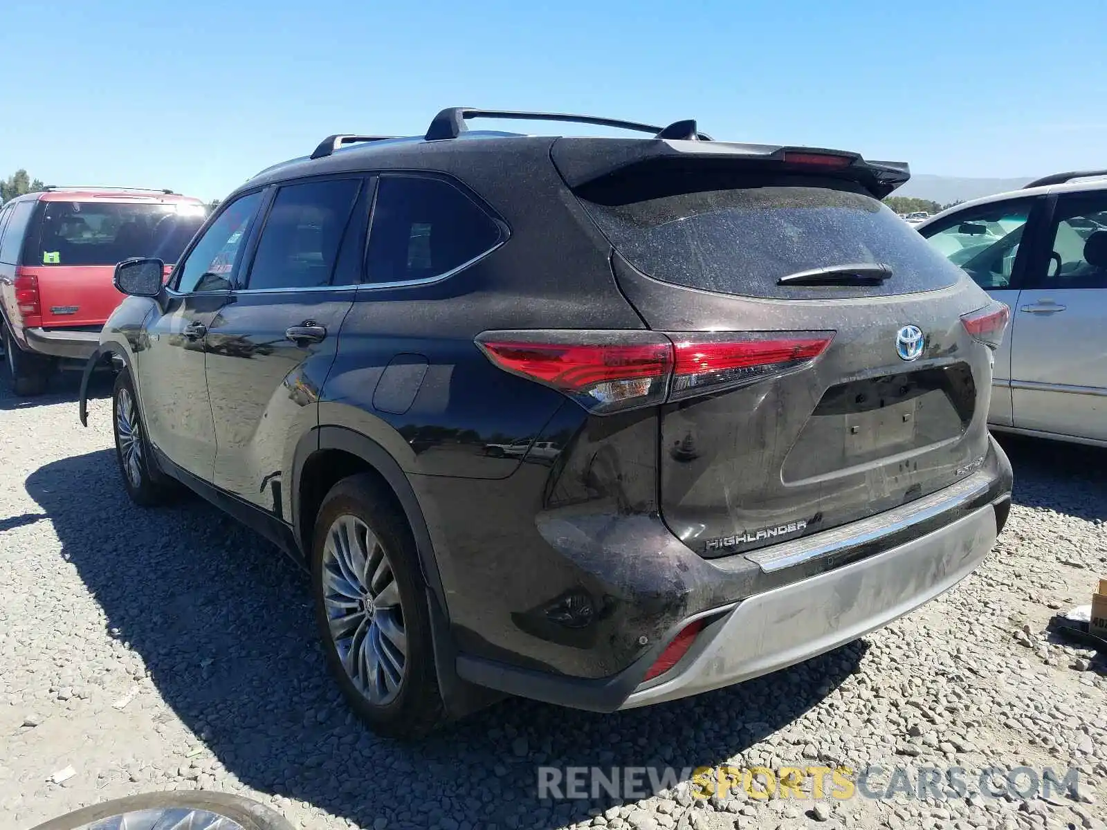 3 Photograph of a damaged car 5TDEBRCH8LS003347 TOYOTA HIGHLANDER 2020