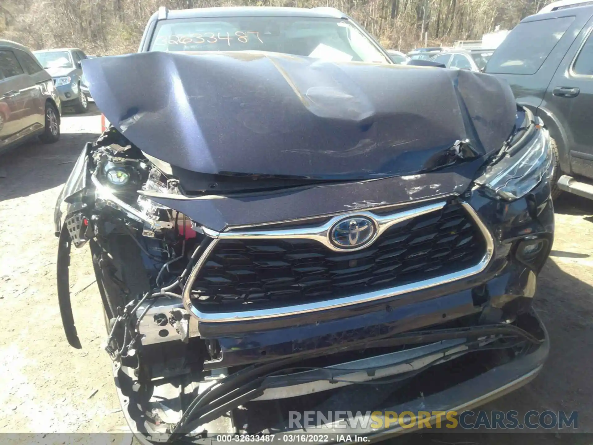 6 Photograph of a damaged car 5TDEBRCHXLS008792 TOYOTA HIGHLANDER 2020