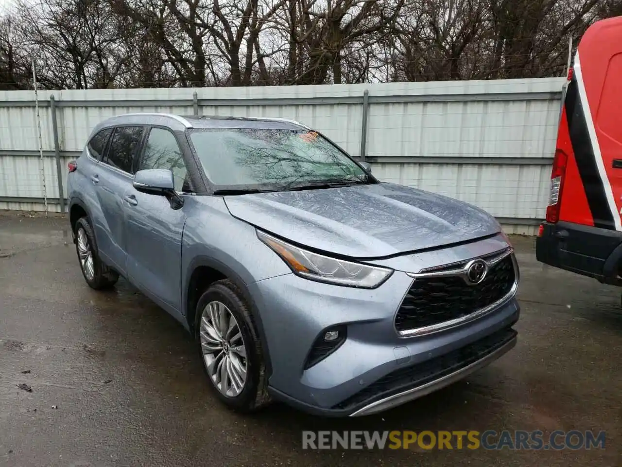 1 Photograph of a damaged car 5TDFZRAH4LS025686 TOYOTA HIGHLANDER 2020