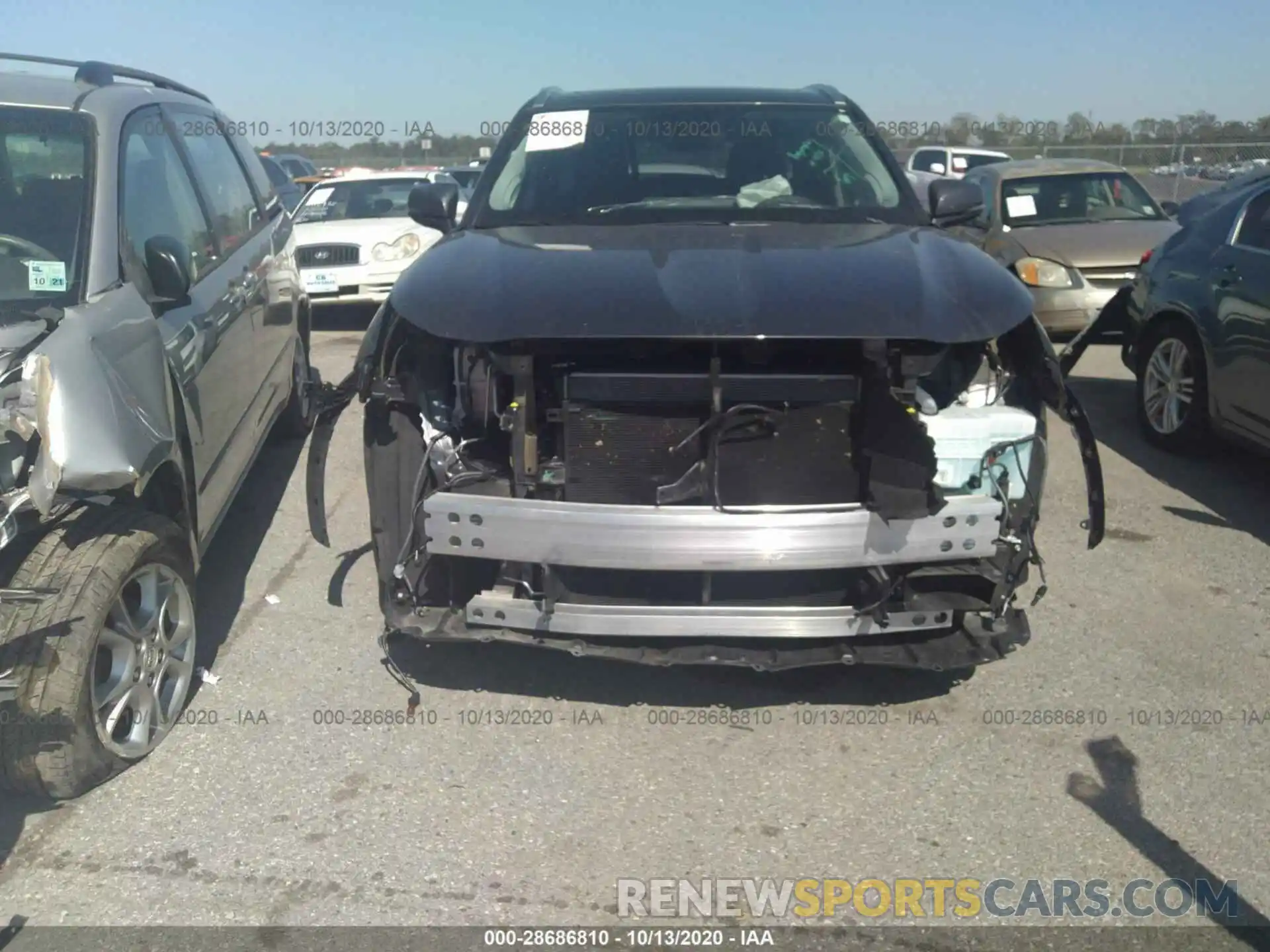 6 Photograph of a damaged car 5TDFZRAH5LS016124 TOYOTA HIGHLANDER 2020