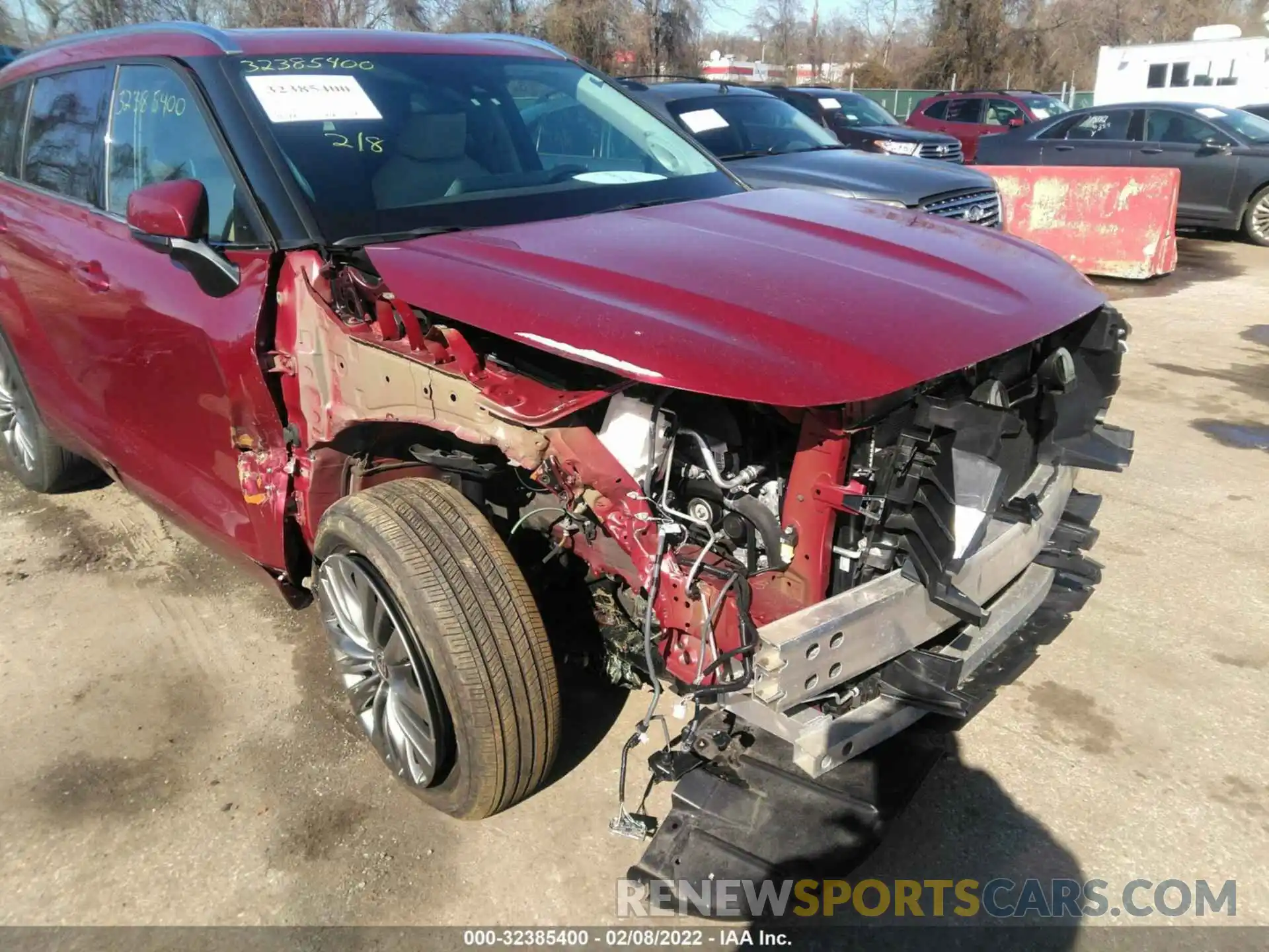 6 Photograph of a damaged car 5TDFZRBH0LS002968 TOYOTA HIGHLANDER 2020