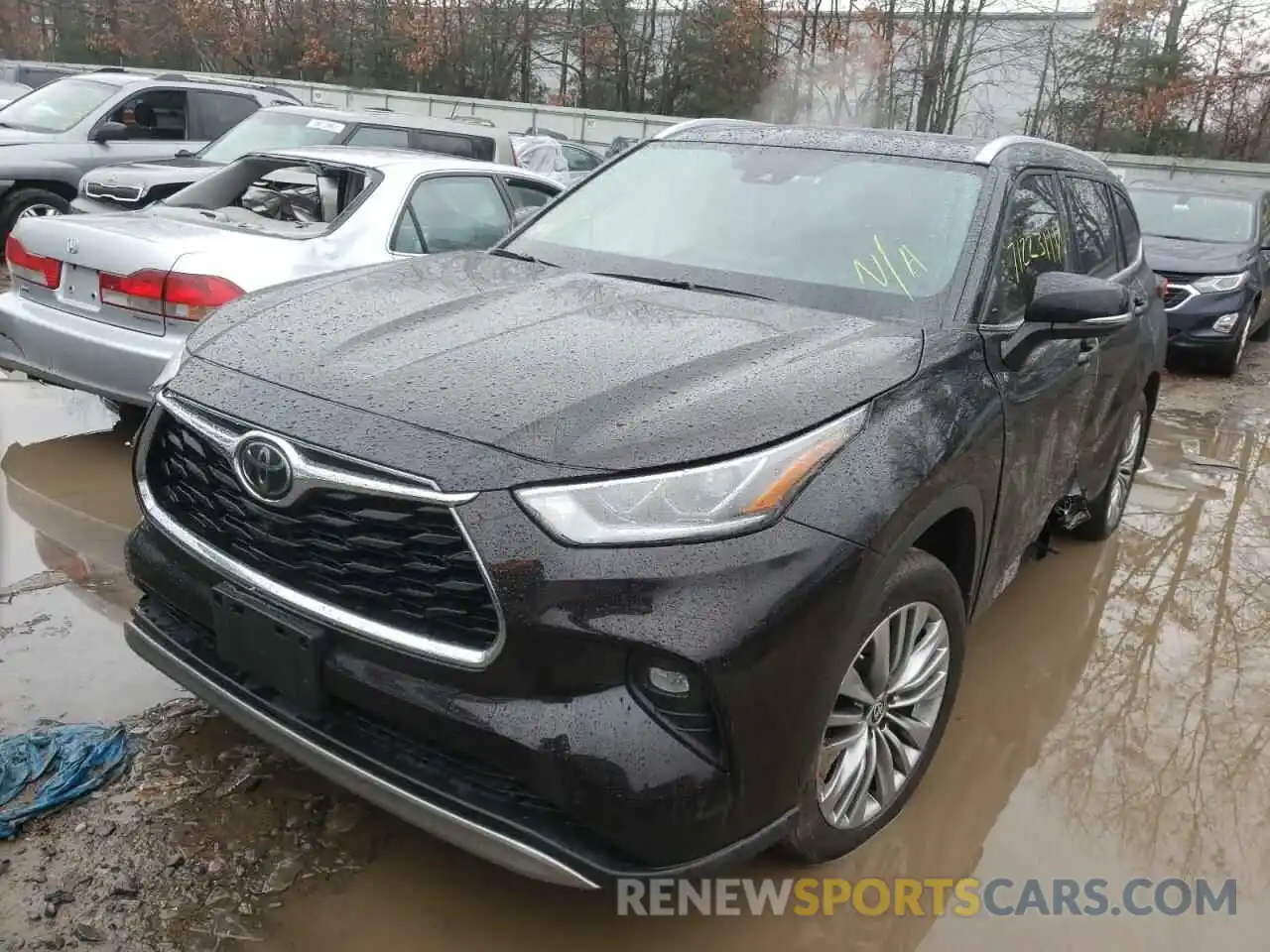 2 Photograph of a damaged car 5TDFZRBH0LS053886 TOYOTA HIGHLANDER 2020