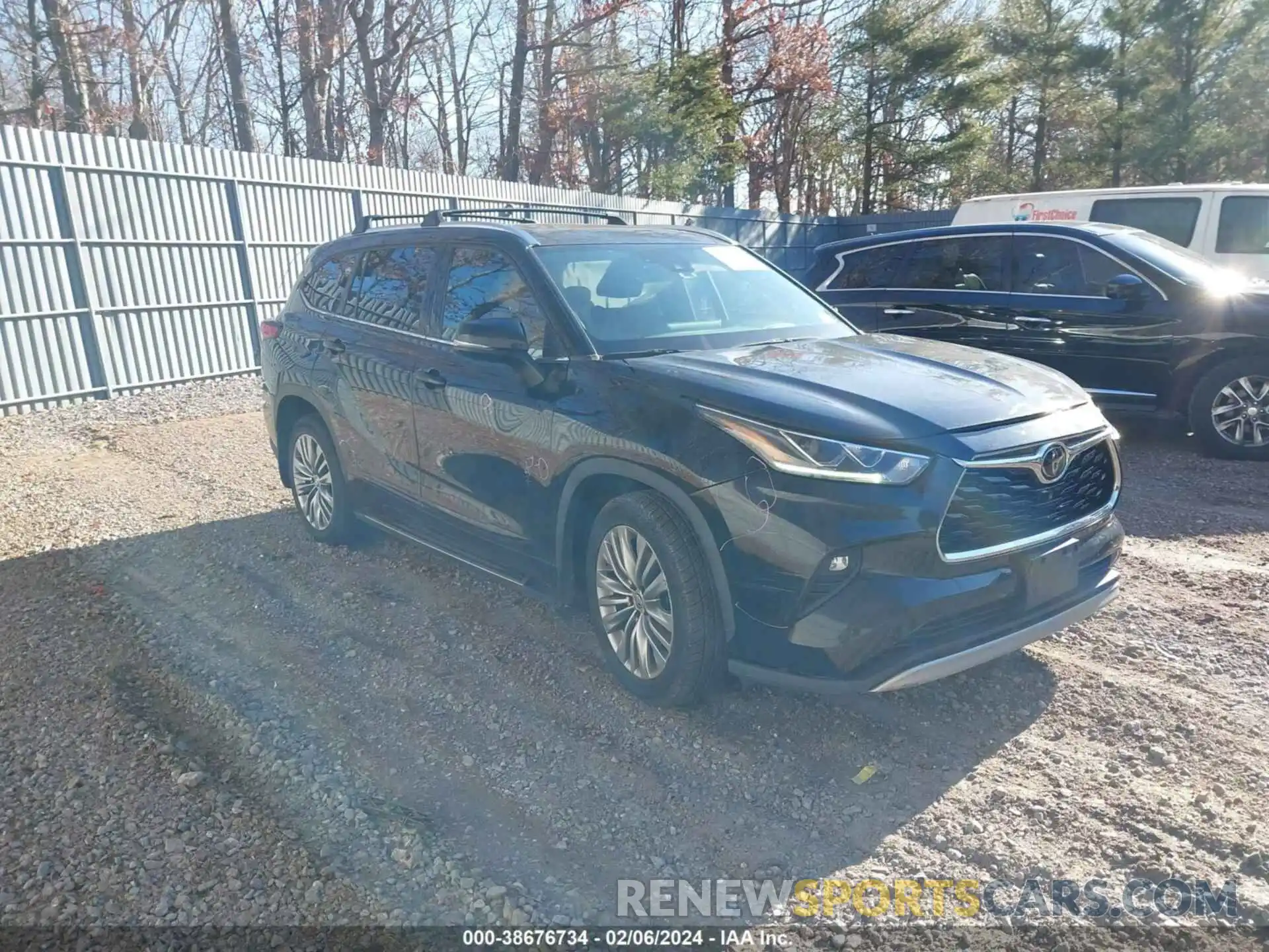 1 Photograph of a damaged car 5TDFZRBH1LS021657 TOYOTA HIGHLANDER 2020