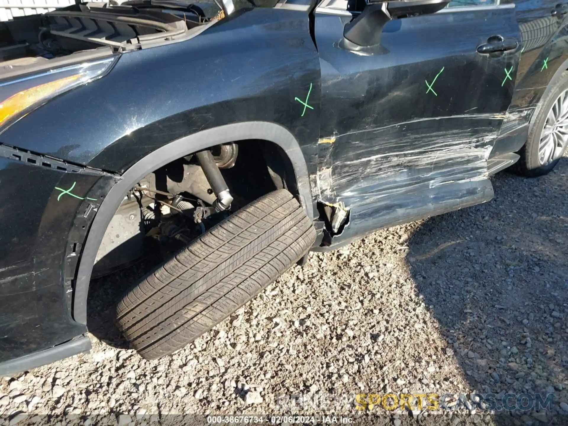 6 Photograph of a damaged car 5TDFZRBH1LS021657 TOYOTA HIGHLANDER 2020