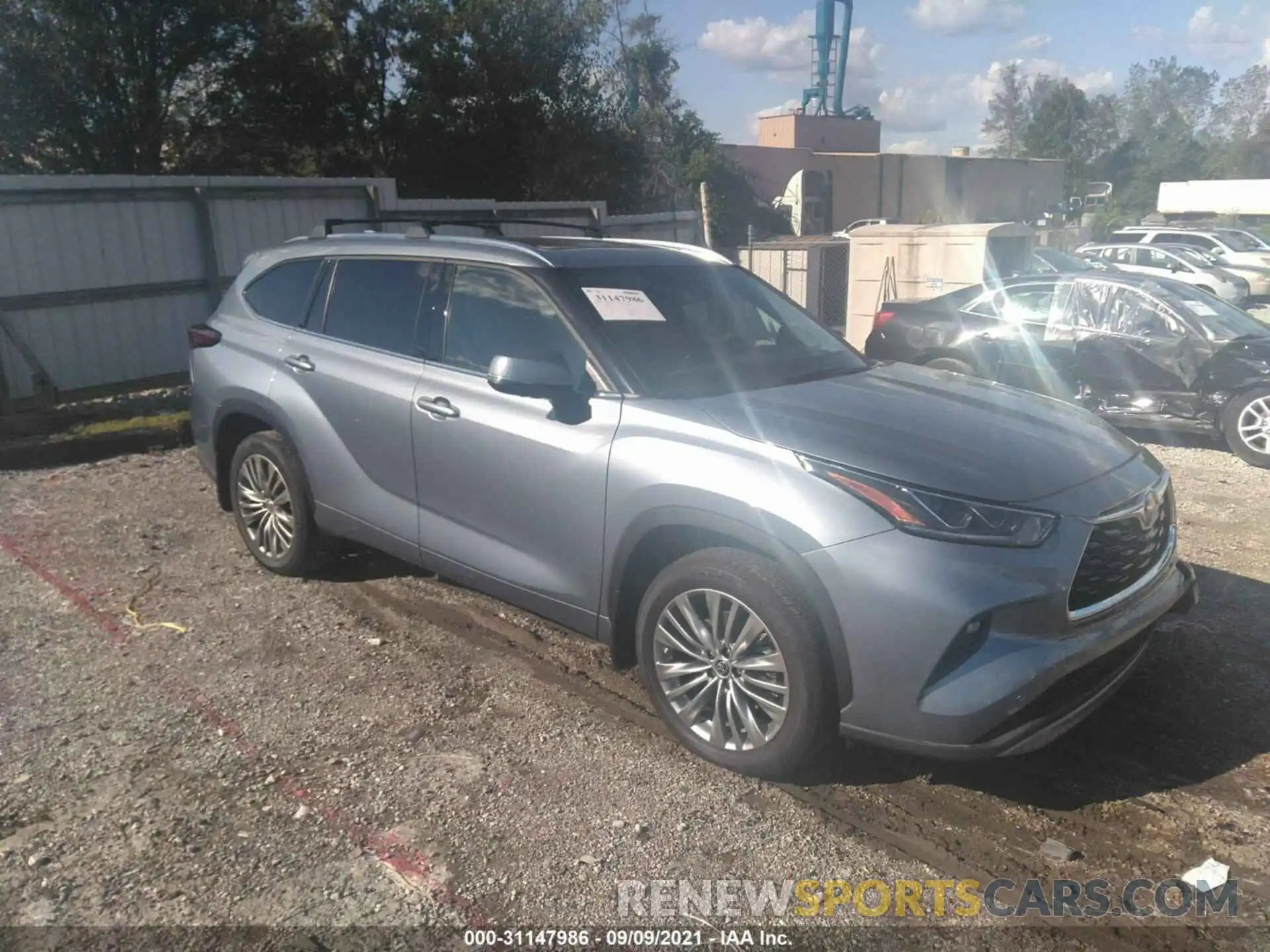 1 Photograph of a damaged car 5TDFZRBH1LS051886 TOYOTA HIGHLANDER 2020