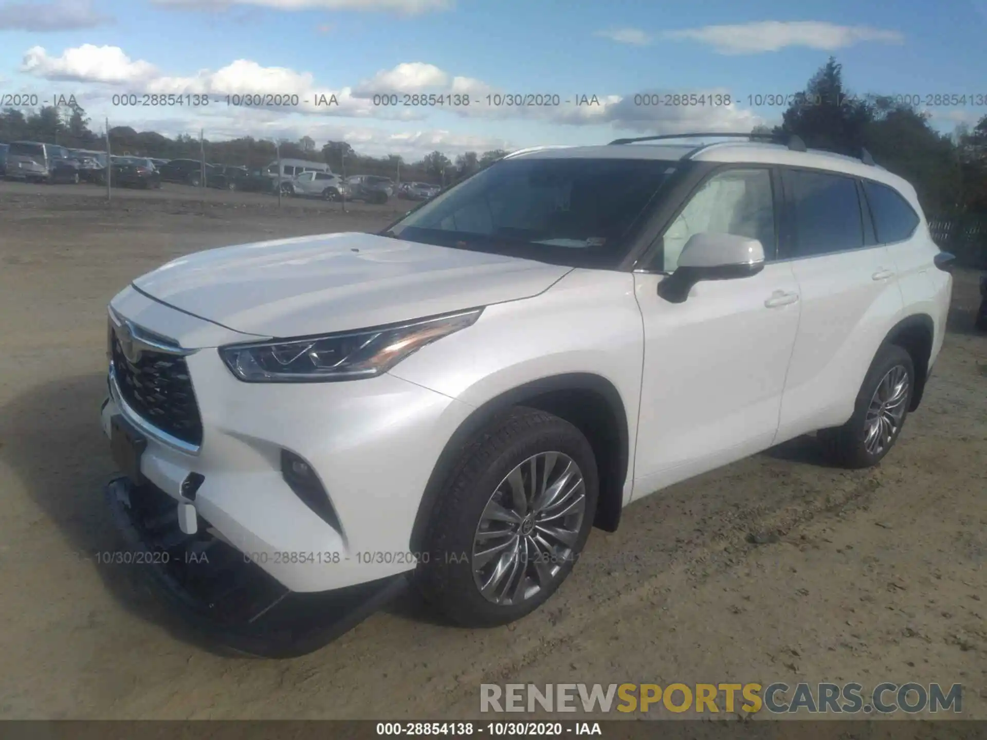 2 Photograph of a damaged car 5TDFZRBH2LS014989 TOYOTA HIGHLANDER 2020