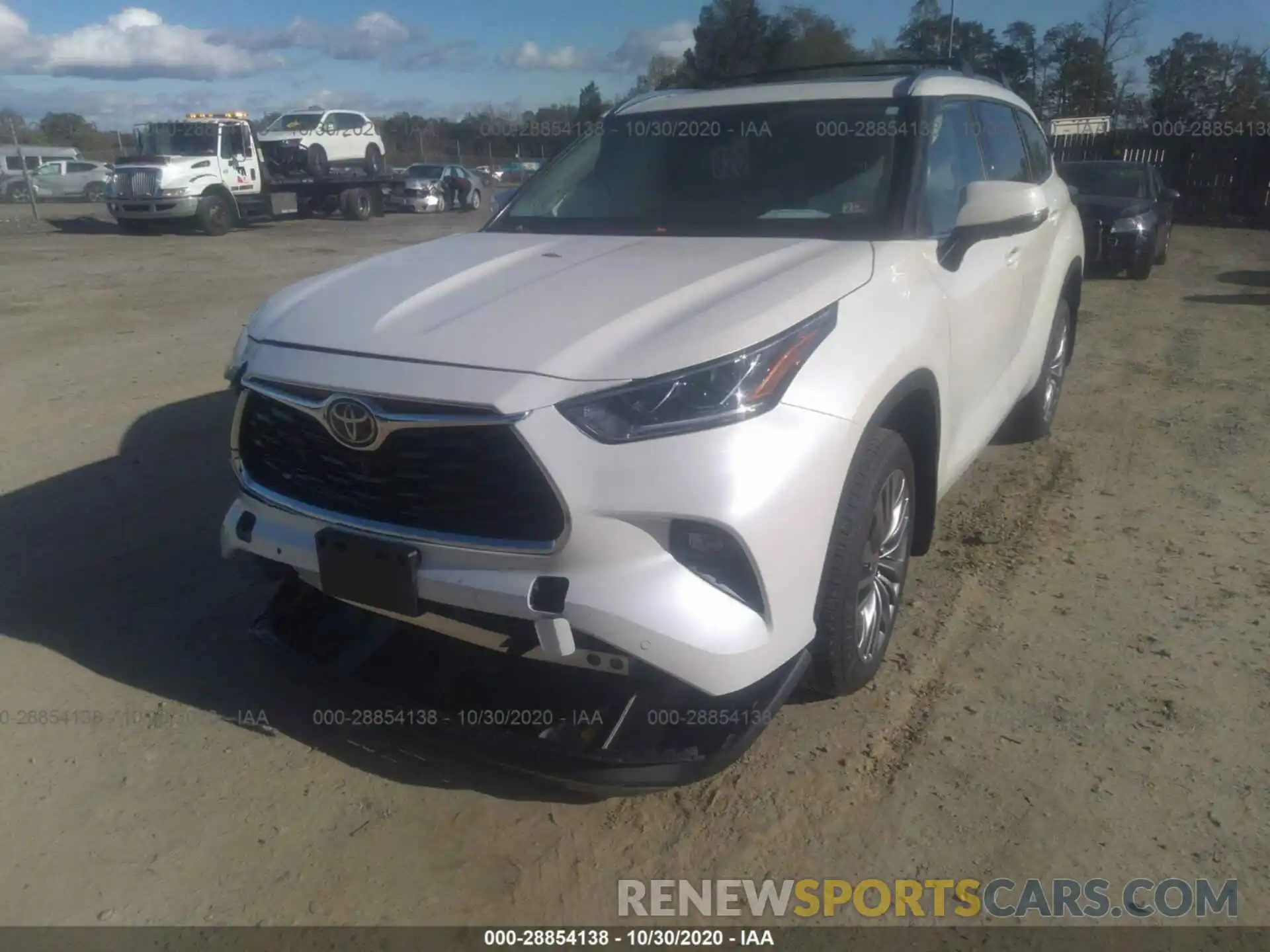 6 Photograph of a damaged car 5TDFZRBH2LS014989 TOYOTA HIGHLANDER 2020