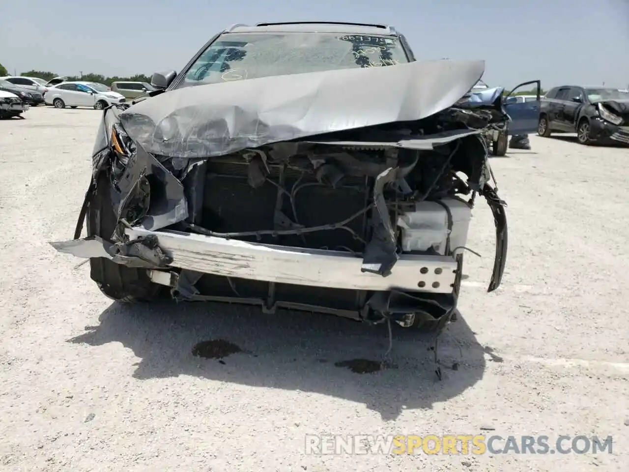 9 Photograph of a damaged car 5TDFZRBH2LS017293 TOYOTA HIGHLANDER 2020