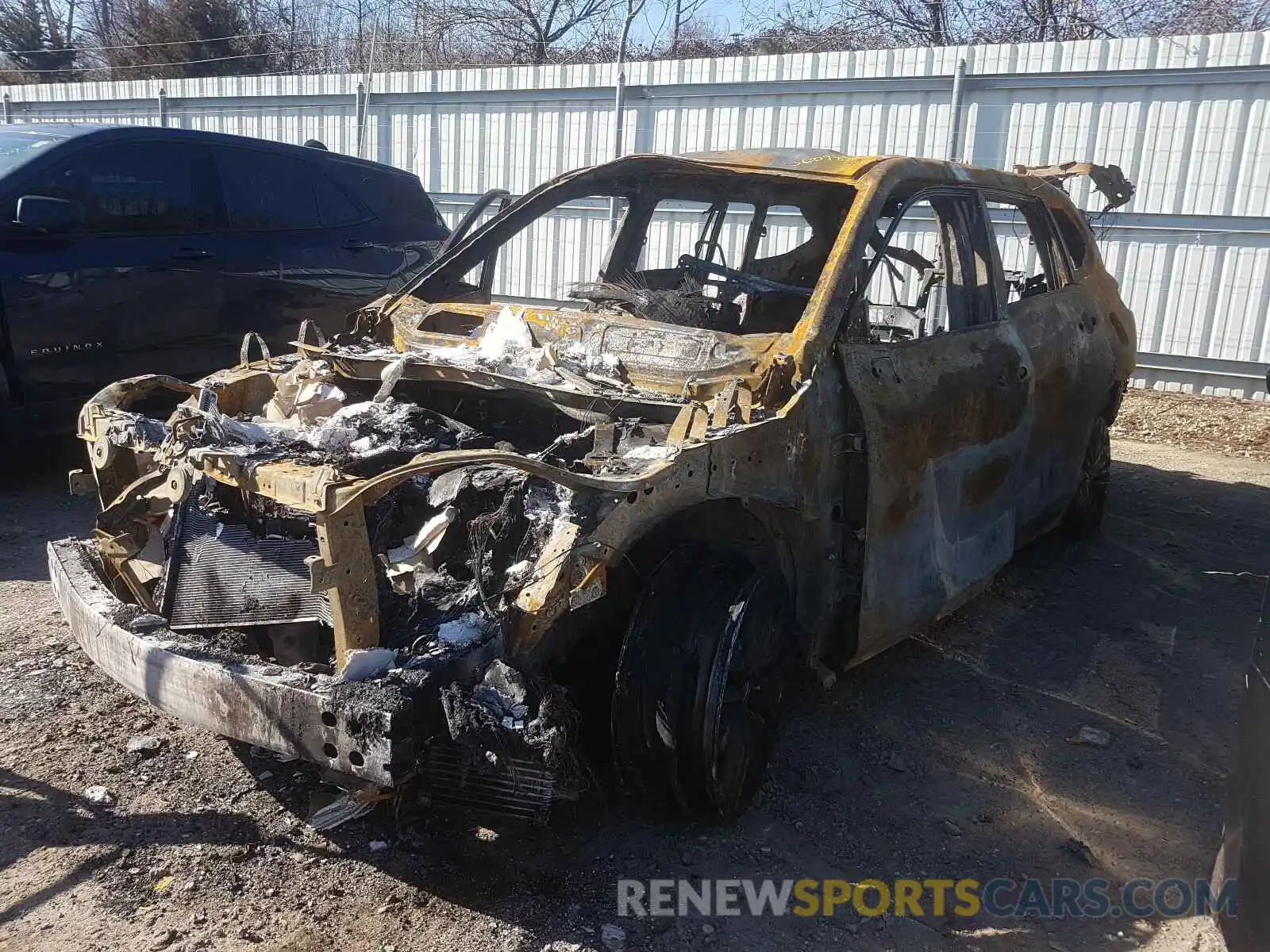 2 Photograph of a damaged car 5TDFZRBH2LS027418 TOYOTA HIGHLANDER 2020