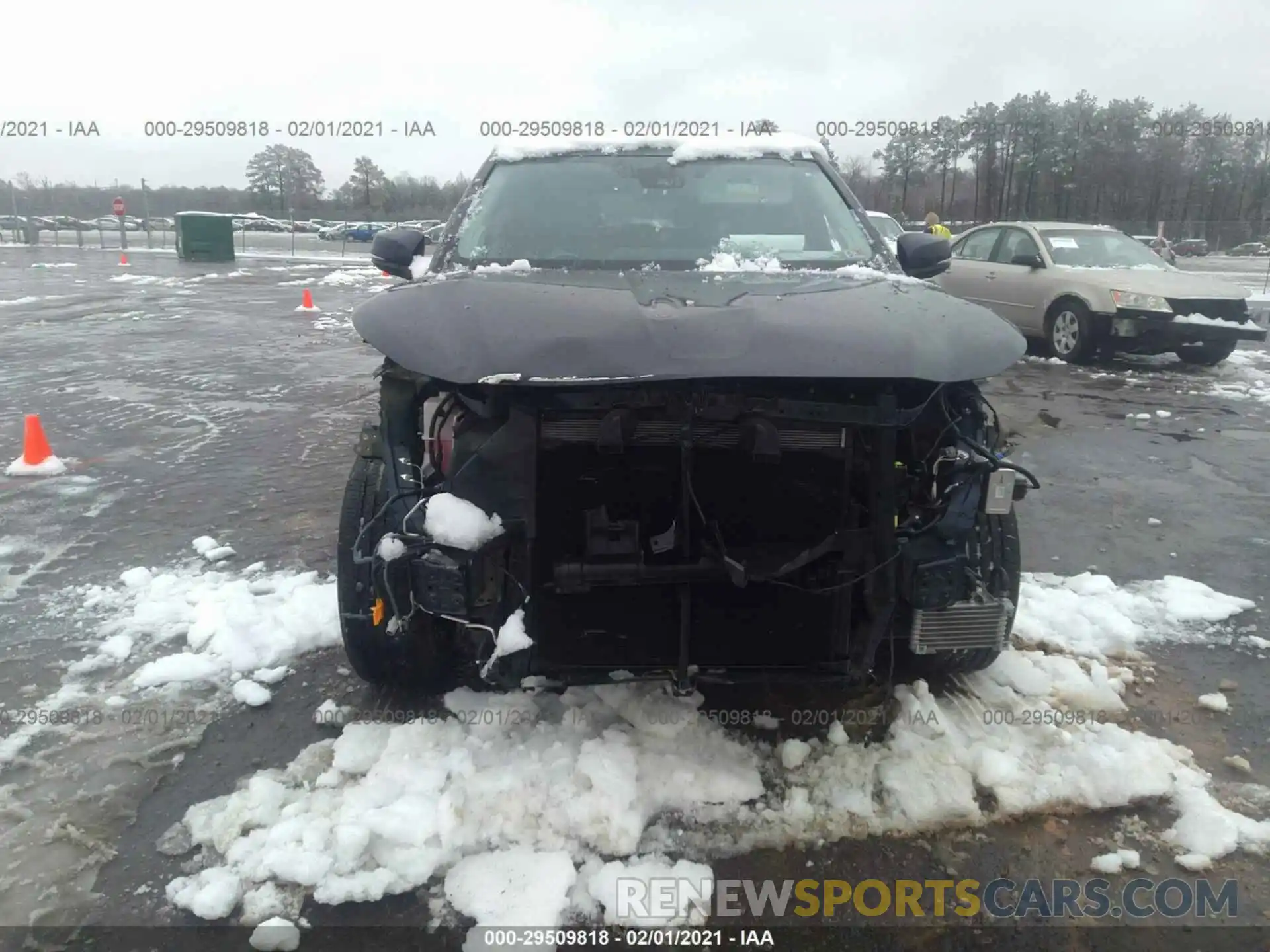 6 Photograph of a damaged car 5TDFZRBH3LS018792 TOYOTA HIGHLANDER 2020