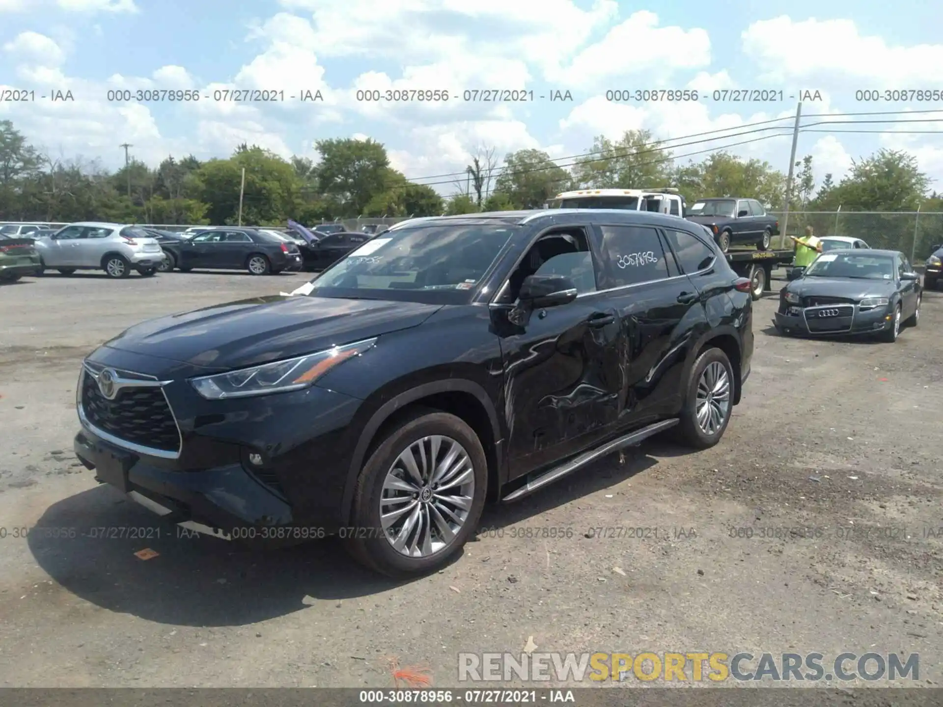 6 Photograph of a damaged car 5TDFZRBH3LS039643 TOYOTA HIGHLANDER 2020