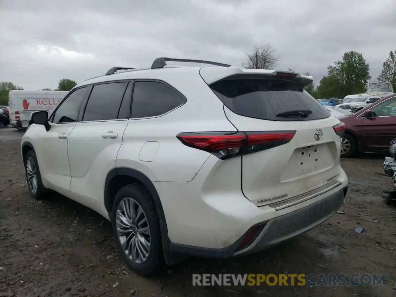 3 Photograph of a damaged car 5TDFZRBH3LS041523 TOYOTA HIGHLANDER 2020