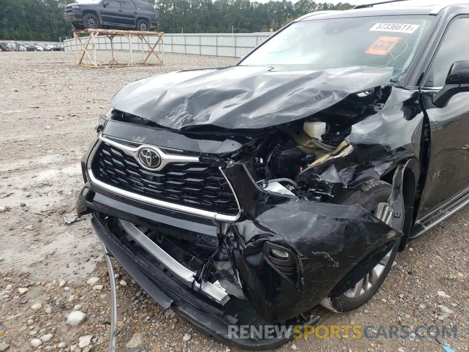 9 Photograph of a damaged car 5TDFZRBH3LS054515 TOYOTA HIGHLANDER 2020