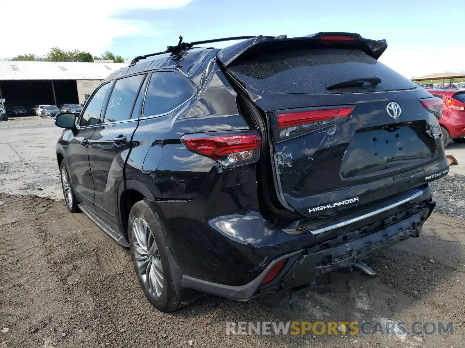 3 Photograph of a damaged car 5TDFZRBH4LS035018 TOYOTA HIGHLANDER 2020