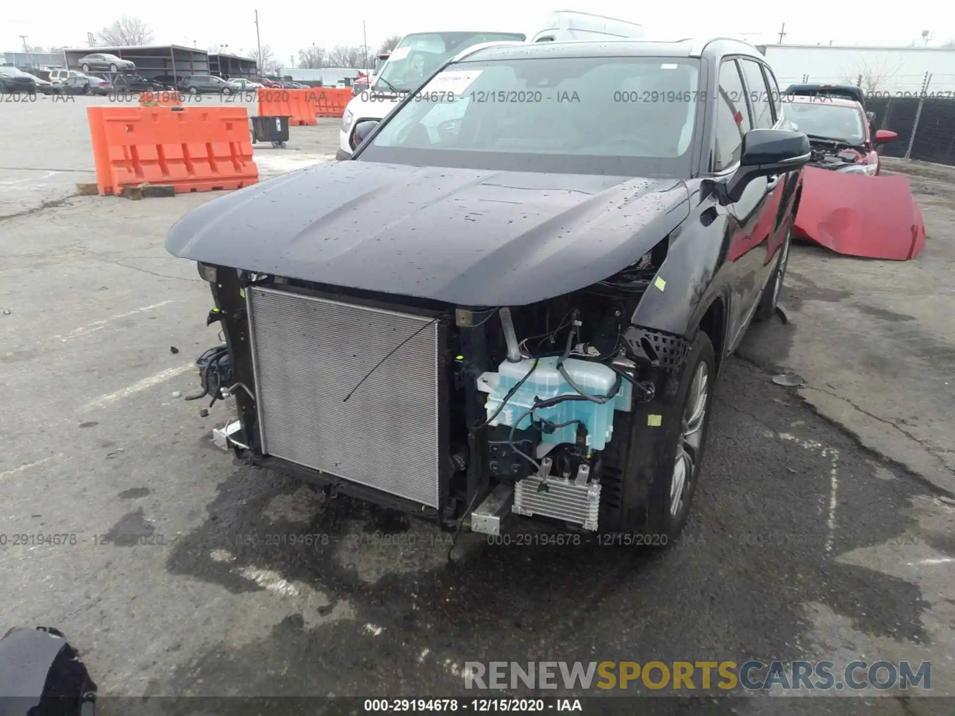 6 Photograph of a damaged car 5TDFZRBH5LS034895 TOYOTA HIGHLANDER 2020