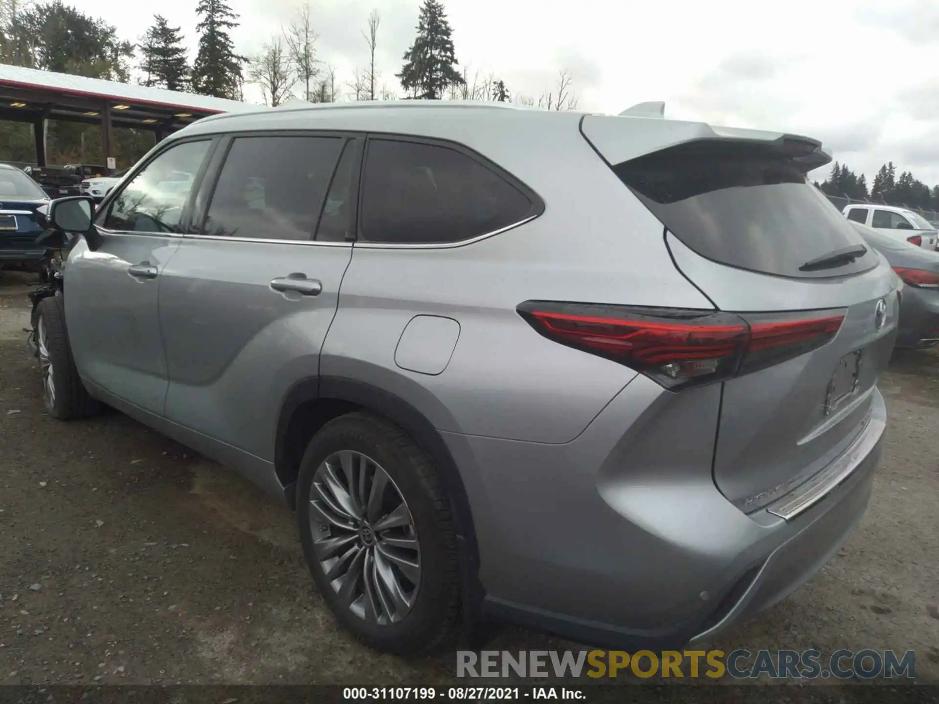 3 Photograph of a damaged car 5TDFZRBH6LS027230 TOYOTA HIGHLANDER 2020