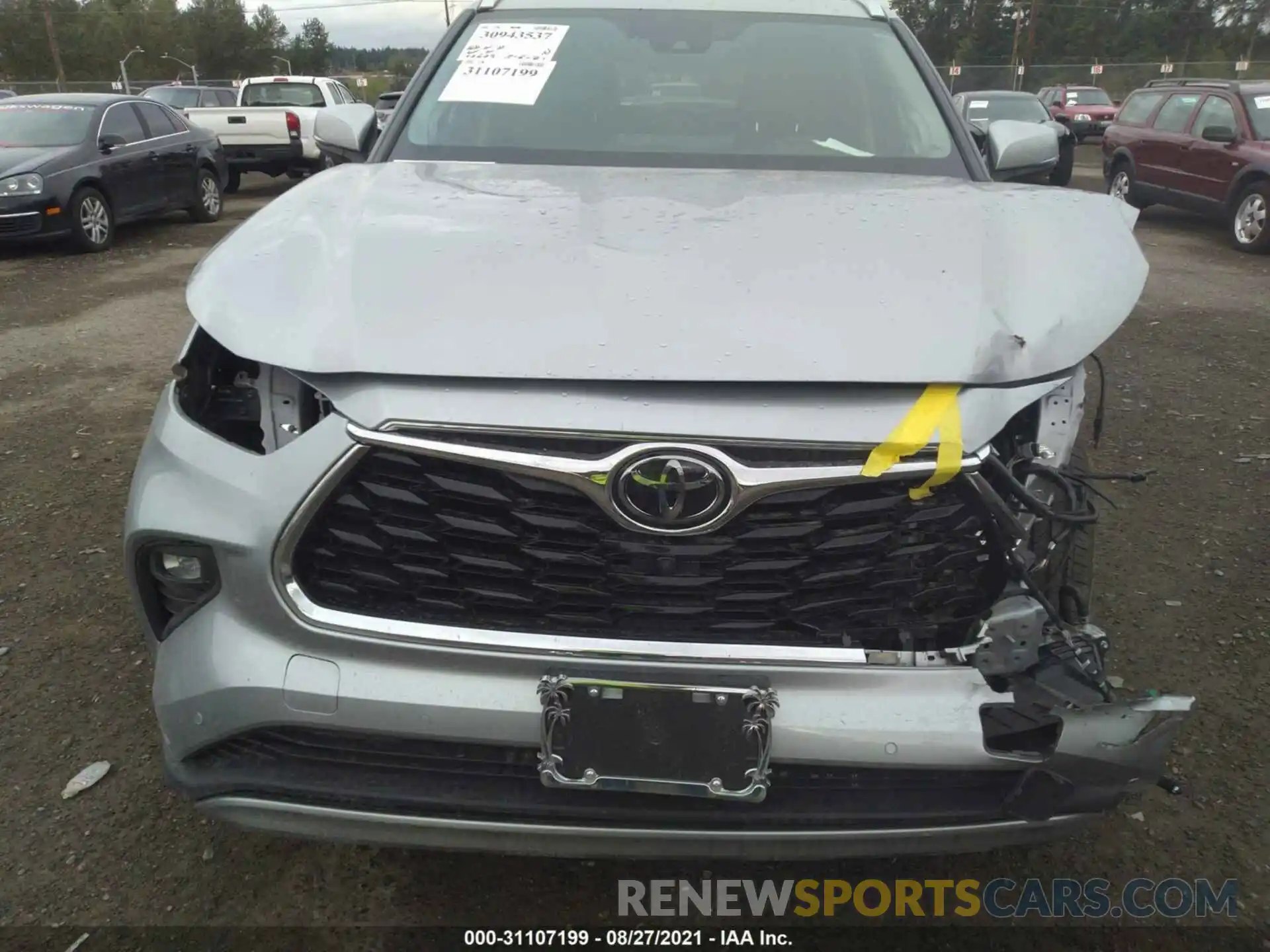 6 Photograph of a damaged car 5TDFZRBH6LS027230 TOYOTA HIGHLANDER 2020