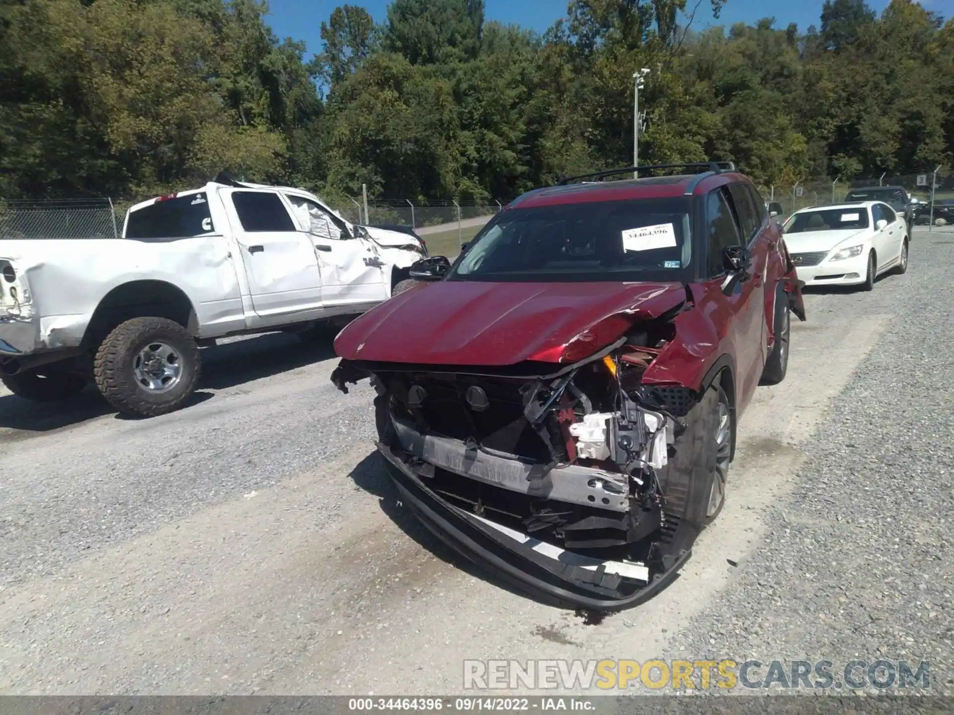 6 Photograph of a damaged car 5TDFZRBH6LS034209 TOYOTA HIGHLANDER 2020