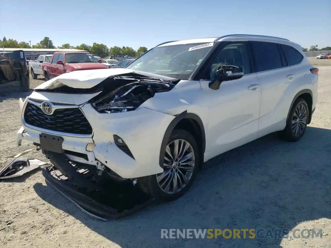 2 Photograph of a damaged car 5TDFZRBH8LS051089 TOYOTA HIGHLANDER 2020