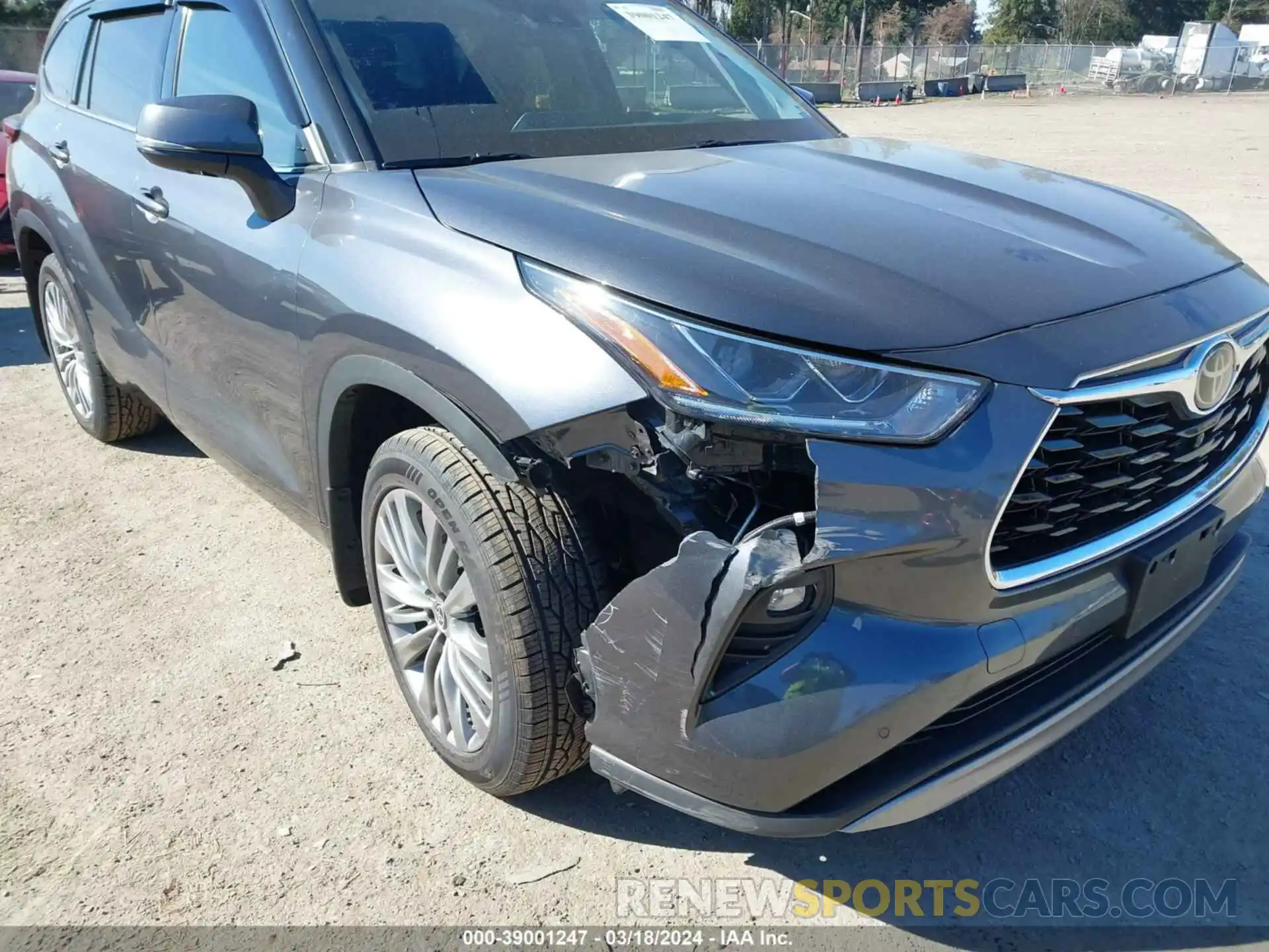 6 Photograph of a damaged car 5TDFZRBH9LS022037 TOYOTA HIGHLANDER 2020