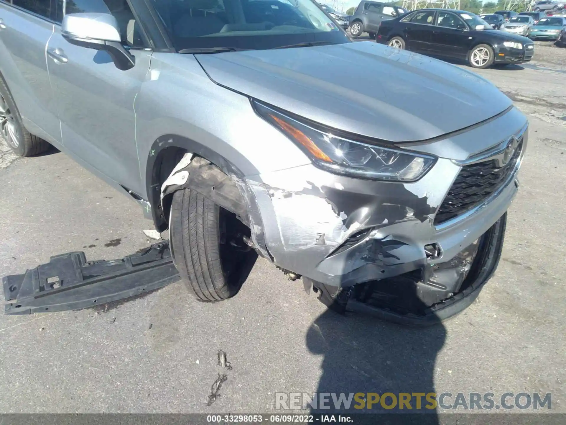 6 Photograph of a damaged car 5TDFZRBH9LS053238 TOYOTA HIGHLANDER 2020