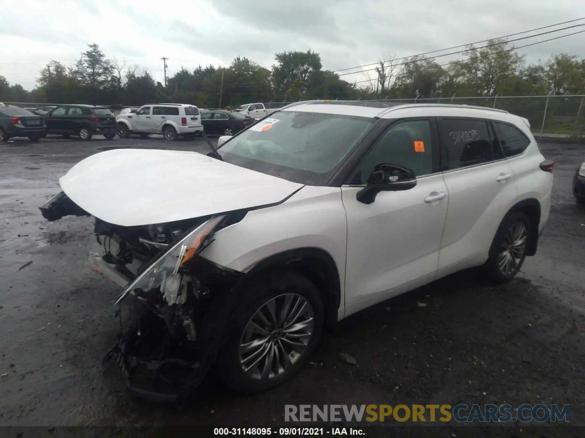 2 Photograph of a damaged car 5TDFZRBHXLS052602 TOYOTA HIGHLANDER 2020