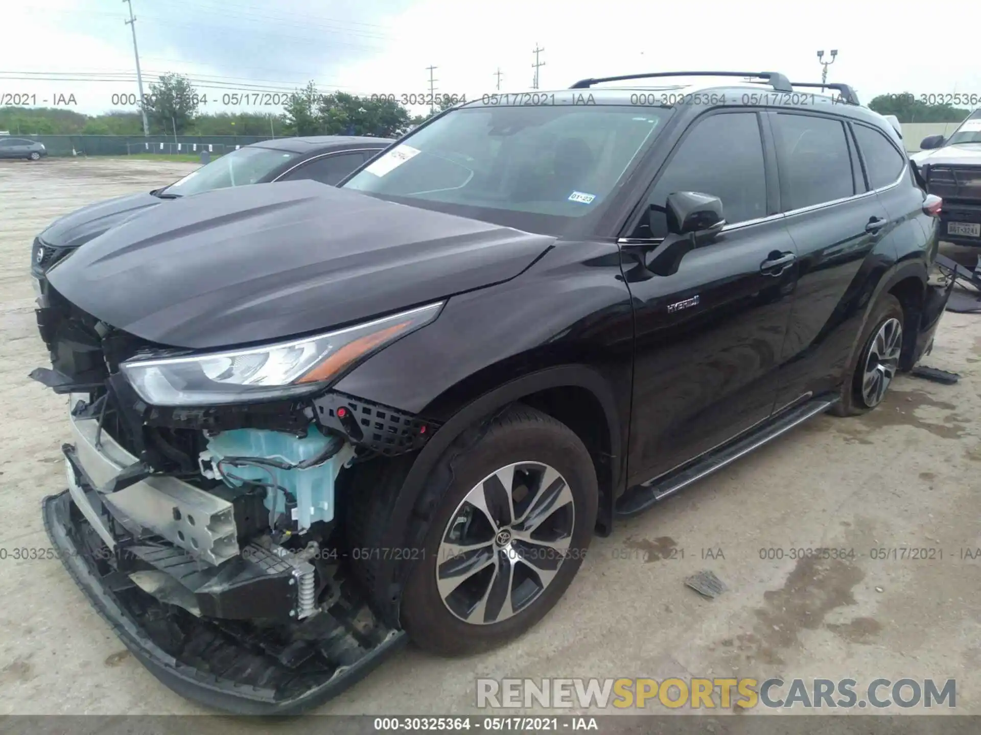 2 Photograph of a damaged car 5TDGARAH0LS003535 TOYOTA HIGHLANDER 2020