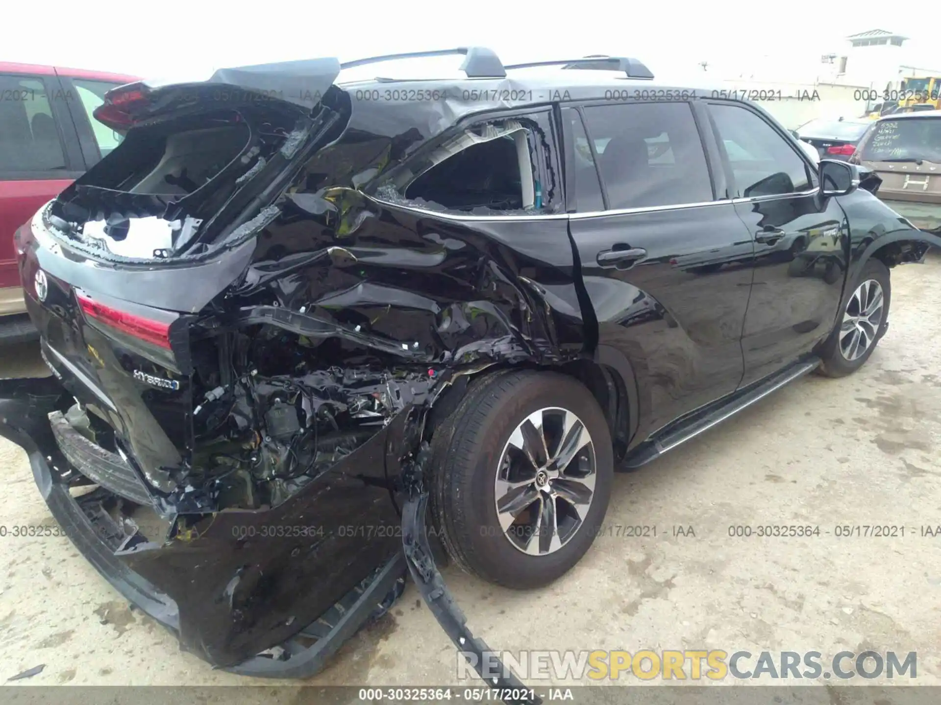 6 Photograph of a damaged car 5TDGARAH0LS003535 TOYOTA HIGHLANDER 2020