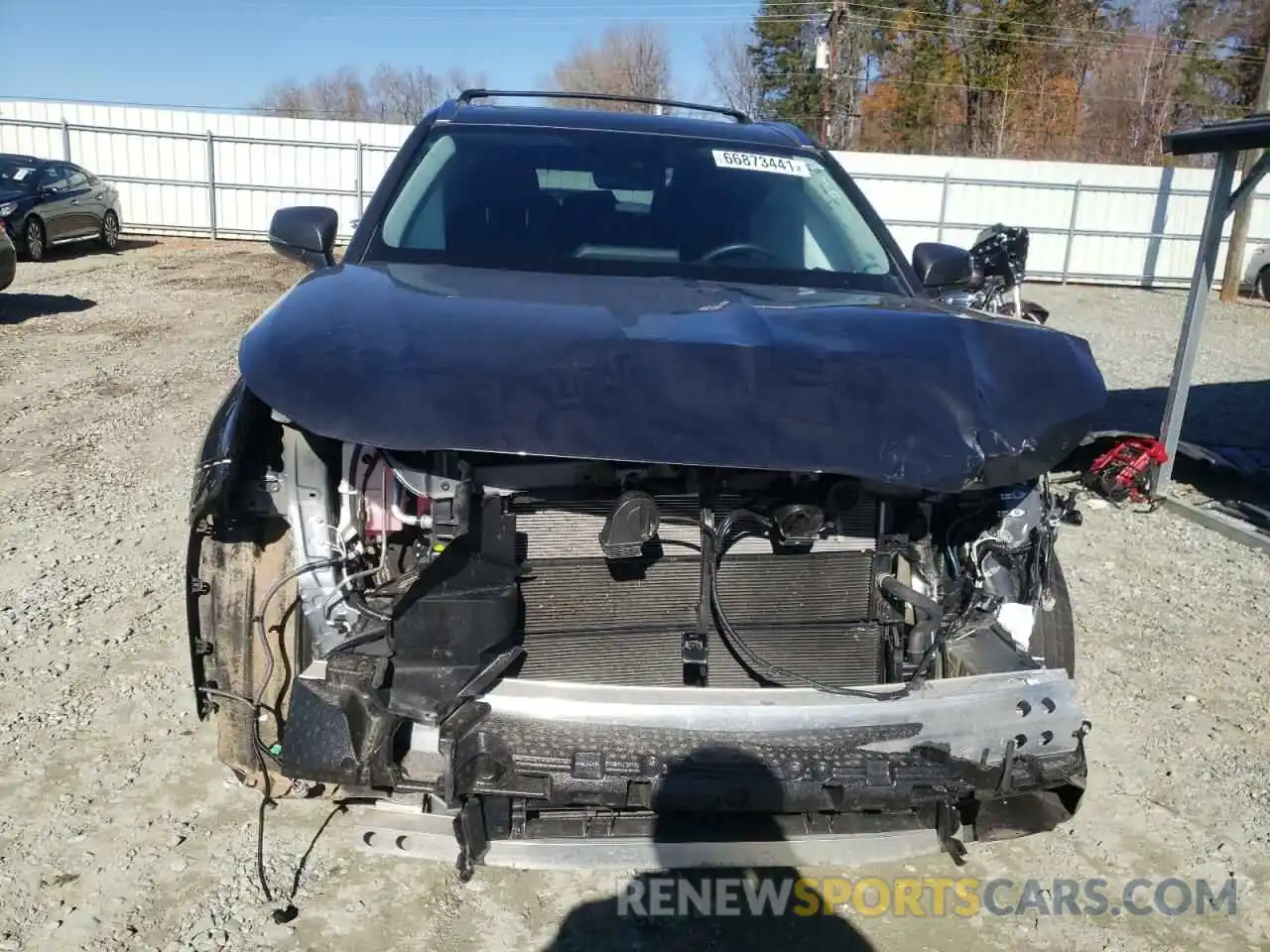 9 Photograph of a damaged car 5TDGARAH2LS503177 TOYOTA HIGHLANDER 2020