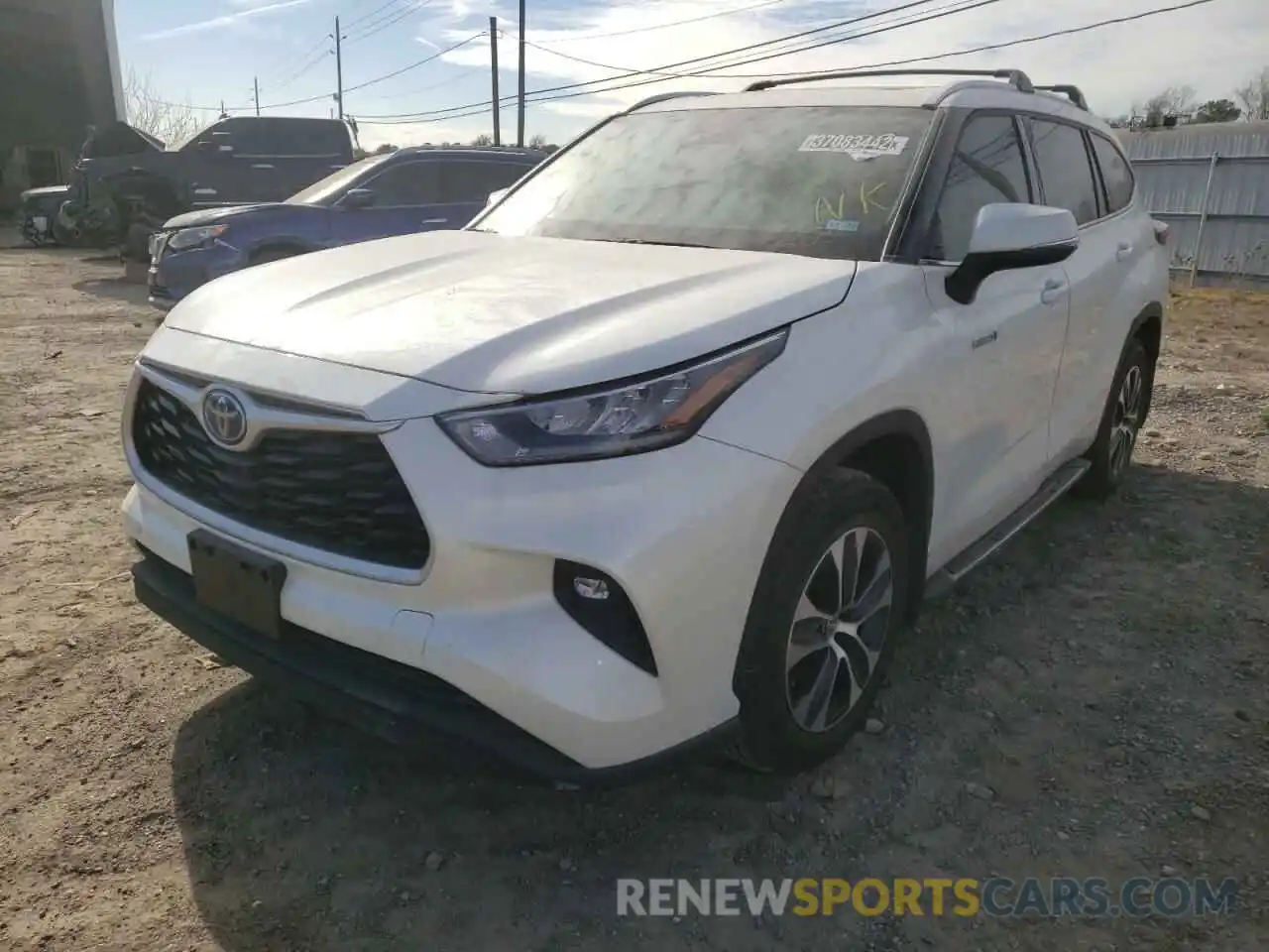 2 Photograph of a damaged car 5TDGARAH4LS502581 TOYOTA HIGHLANDER 2020