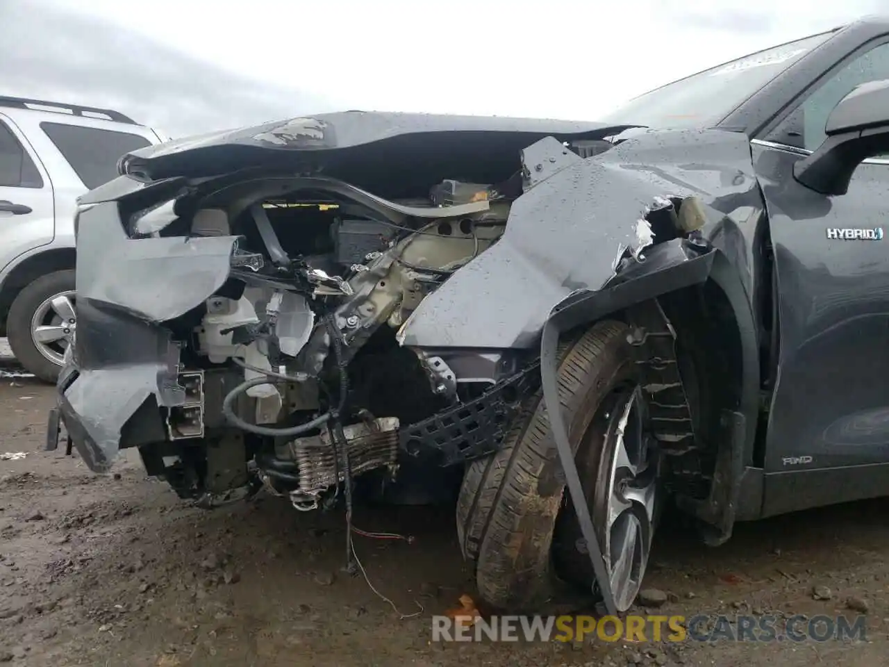 9 Photograph of a damaged car 5TDGBRCH4LS001278 TOYOTA HIGHLANDER 2020