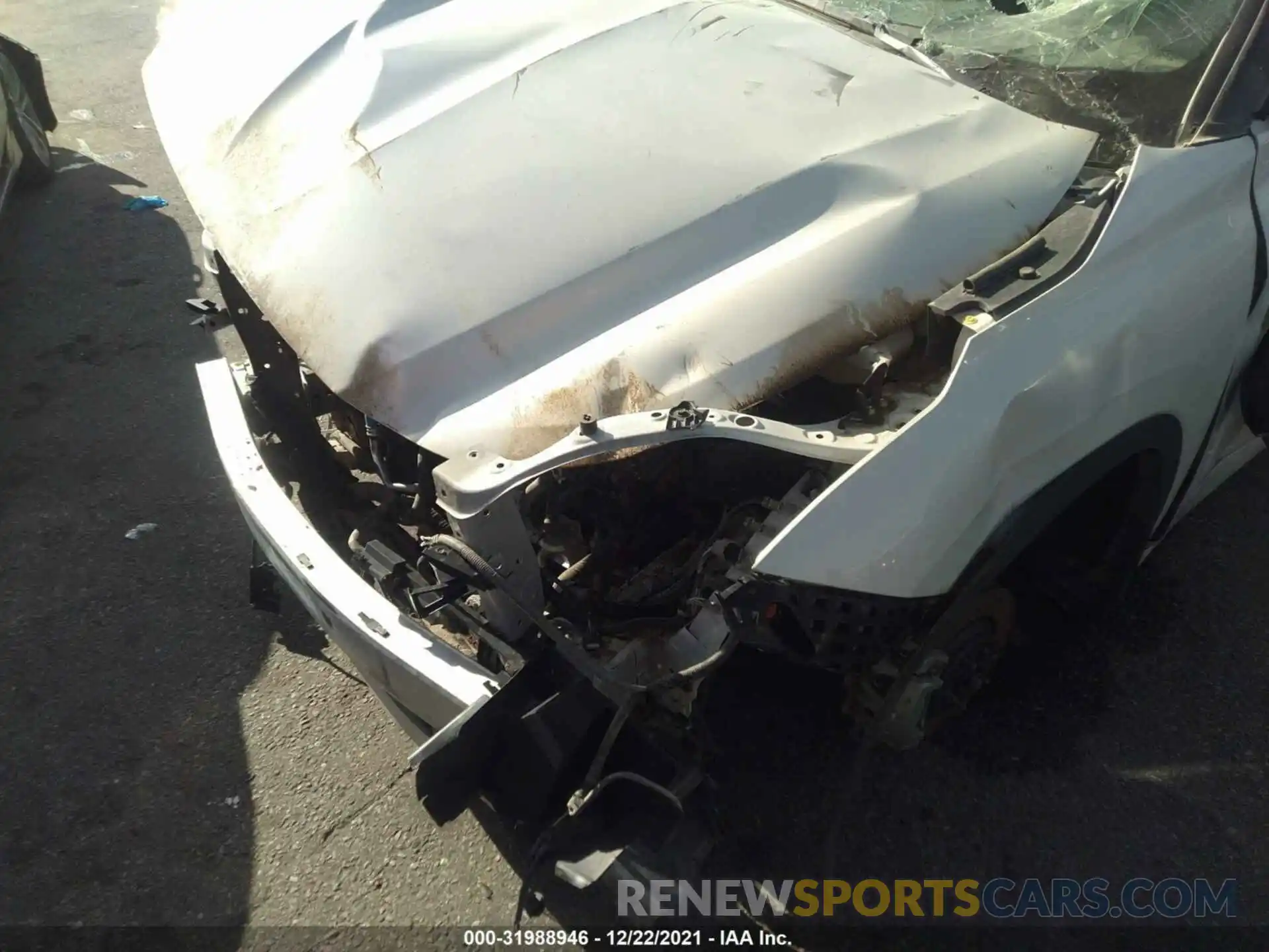 6 Photograph of a damaged car 5TDGBRCH6LS503368 TOYOTA HIGHLANDER 2020