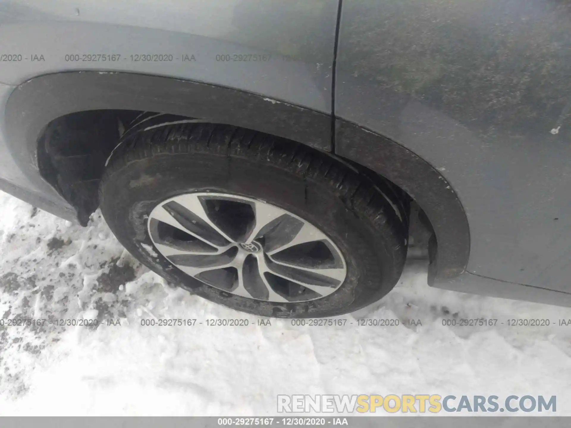 15 Photograph of a damaged car 5TDGZRAH0LS007416 TOYOTA HIGHLANDER 2020