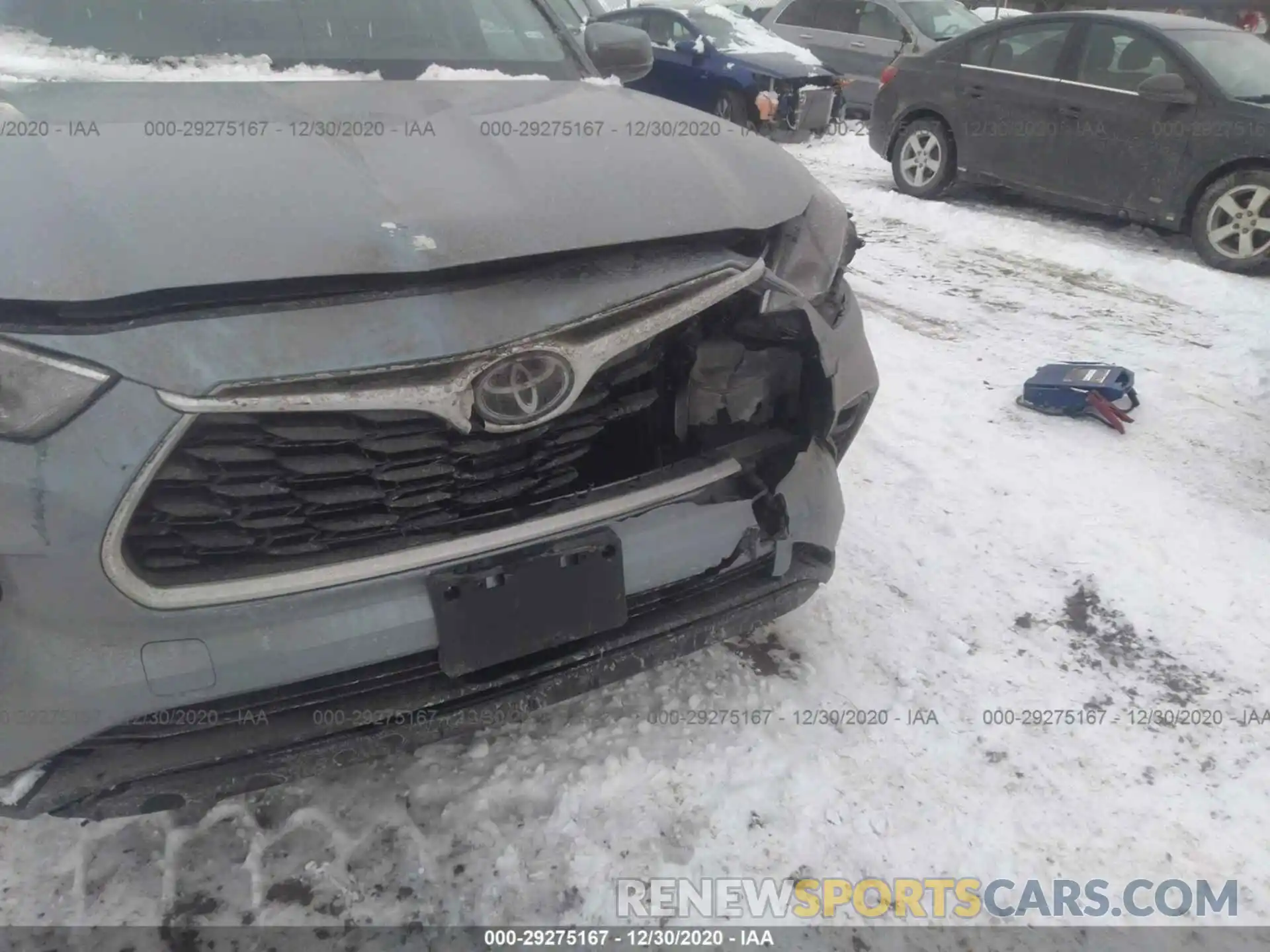 6 Photograph of a damaged car 5TDGZRAH0LS007416 TOYOTA HIGHLANDER 2020