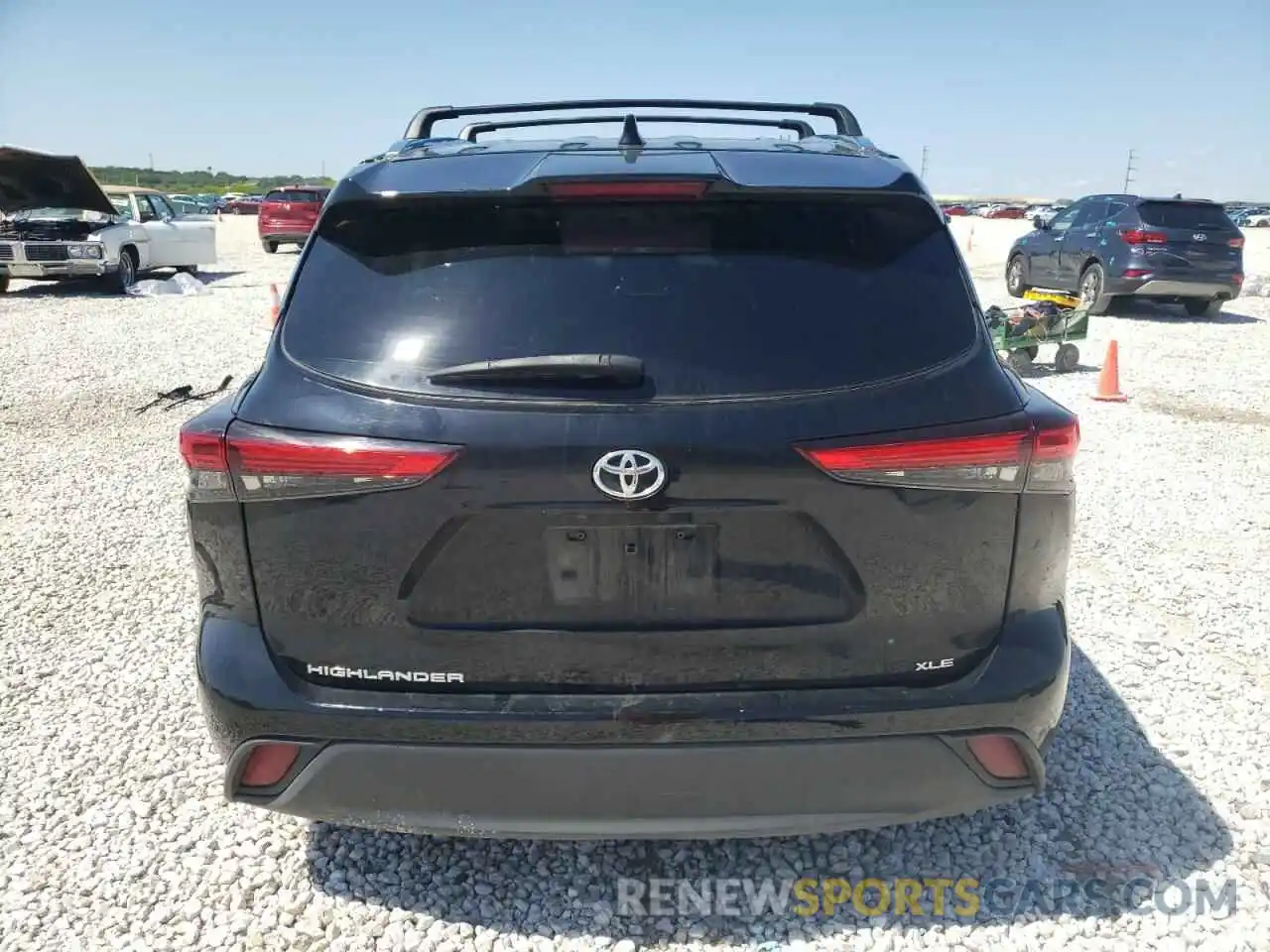 6 Photograph of a damaged car 5TDGZRAH0LS501808 TOYOTA HIGHLANDER 2020