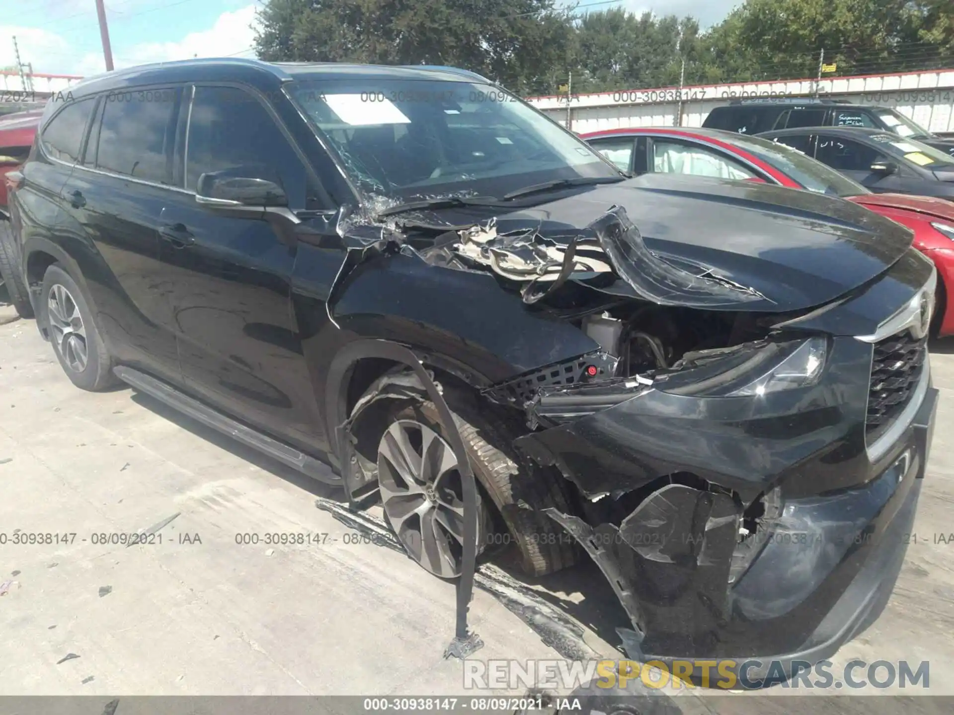 6 Photograph of a damaged car 5TDGZRAH1LS502482 TOYOTA HIGHLANDER 2020