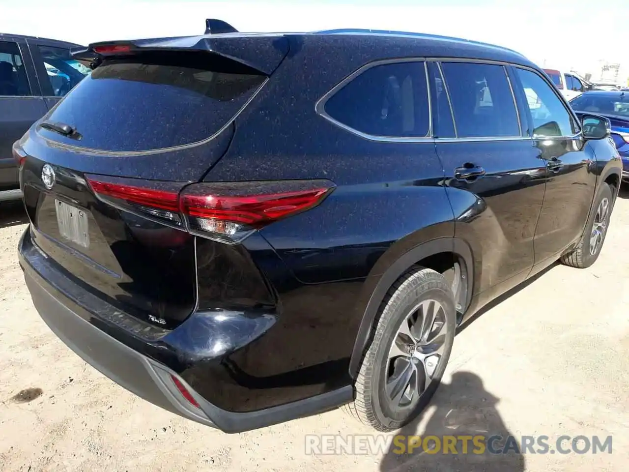 4 Фотография поврежденного автомобиля 5TDGZRAH1LS502563 TOYOTA HIGHLANDER 2020