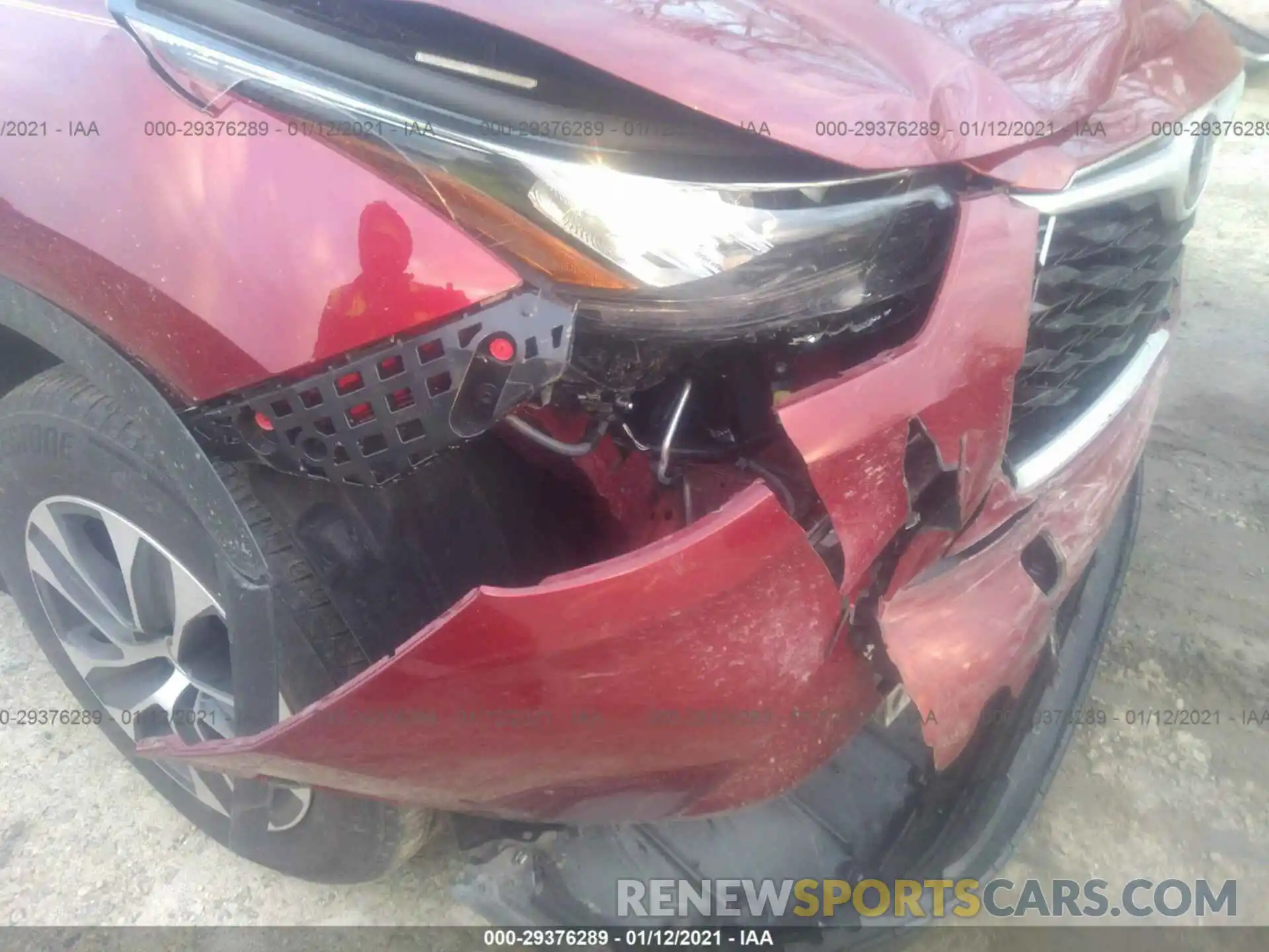 6 Photograph of a damaged car 5TDGZRAH1LS506323 TOYOTA HIGHLANDER 2020